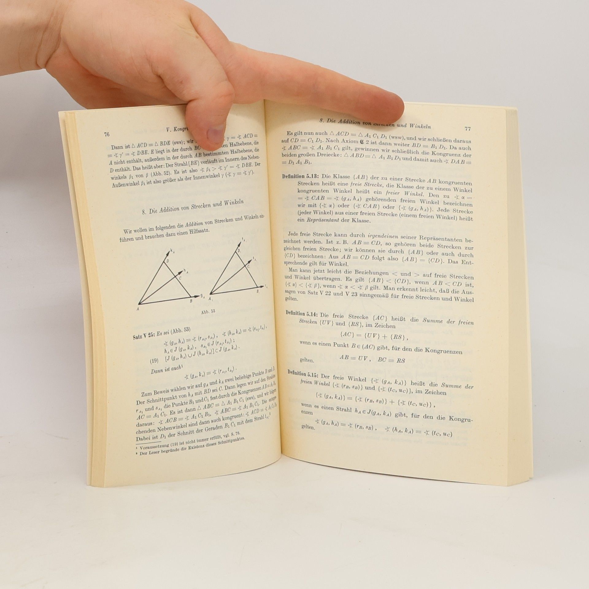 Herbert Meschkowski Grundlagen der Euklidischen Geometrie