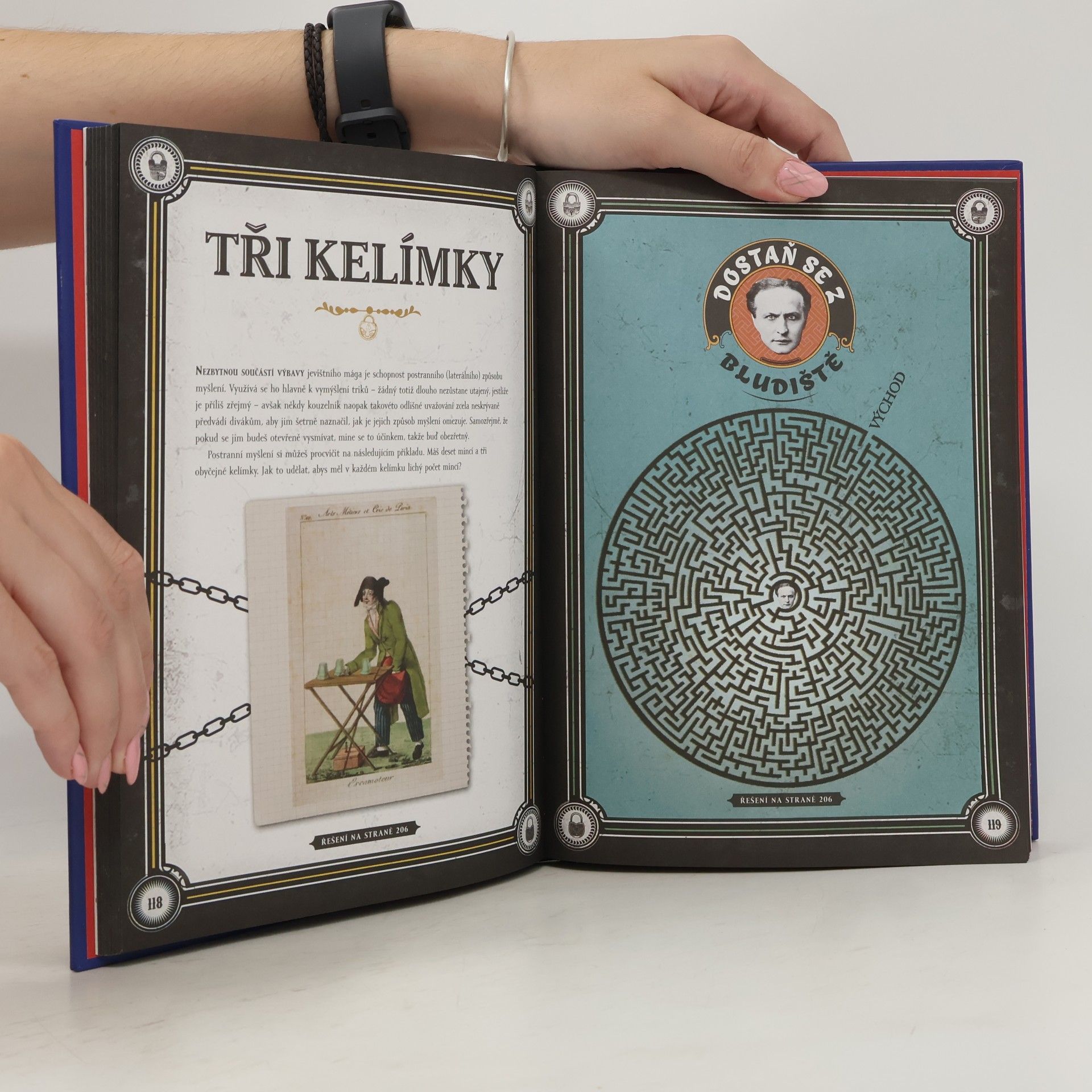 Tim Dedopulos Houdiniho kouzelnické hlavolamy
