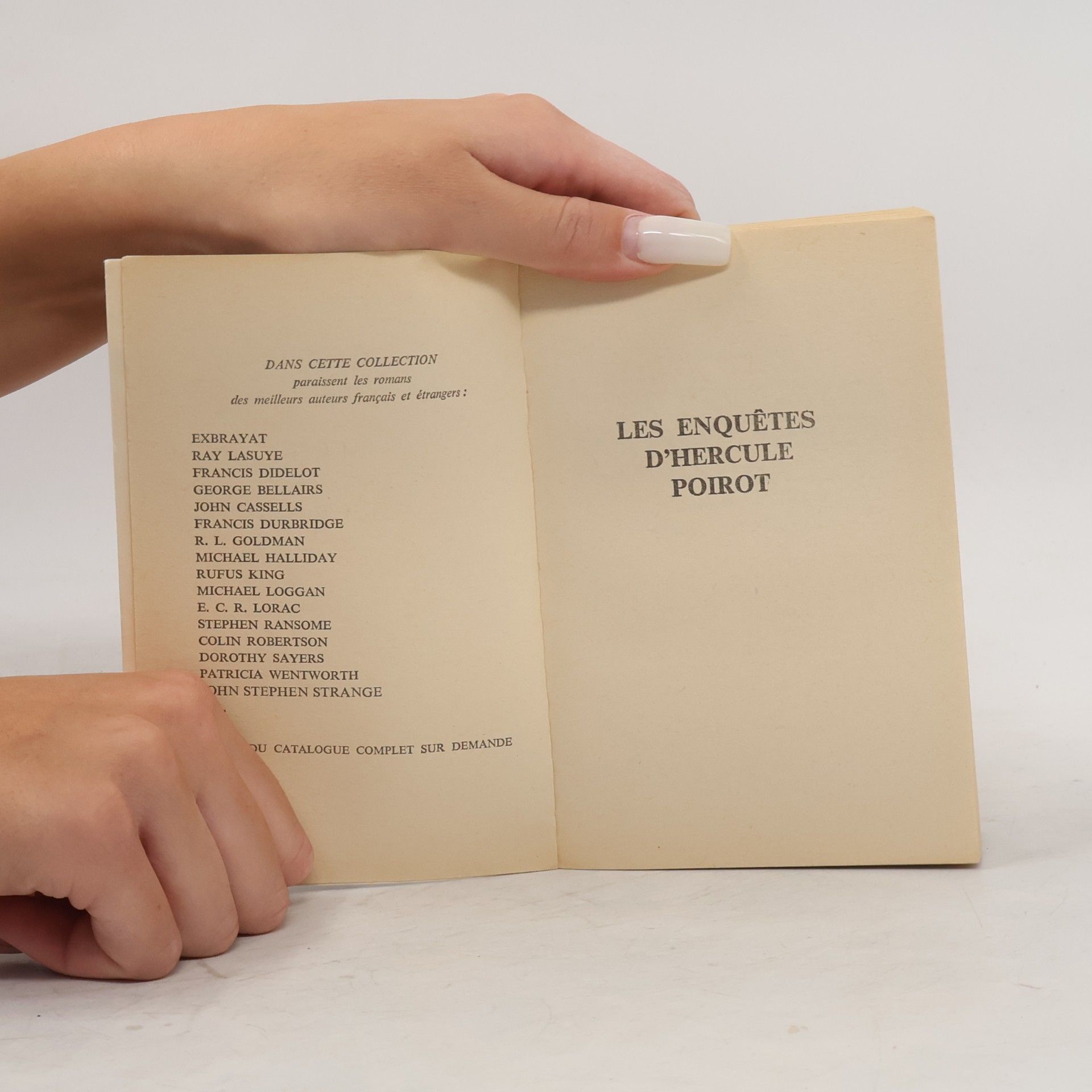 Agatha Christie Les enquêtes d'Hercule Poirot