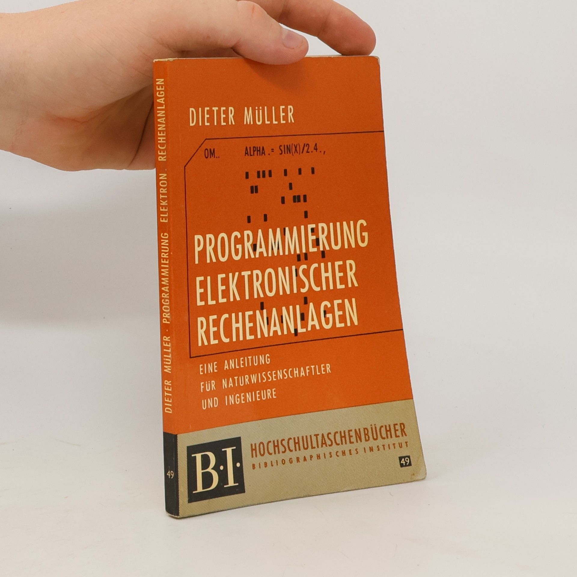 Dieter Mueller Programmierung elektronischer Rechenanlagen