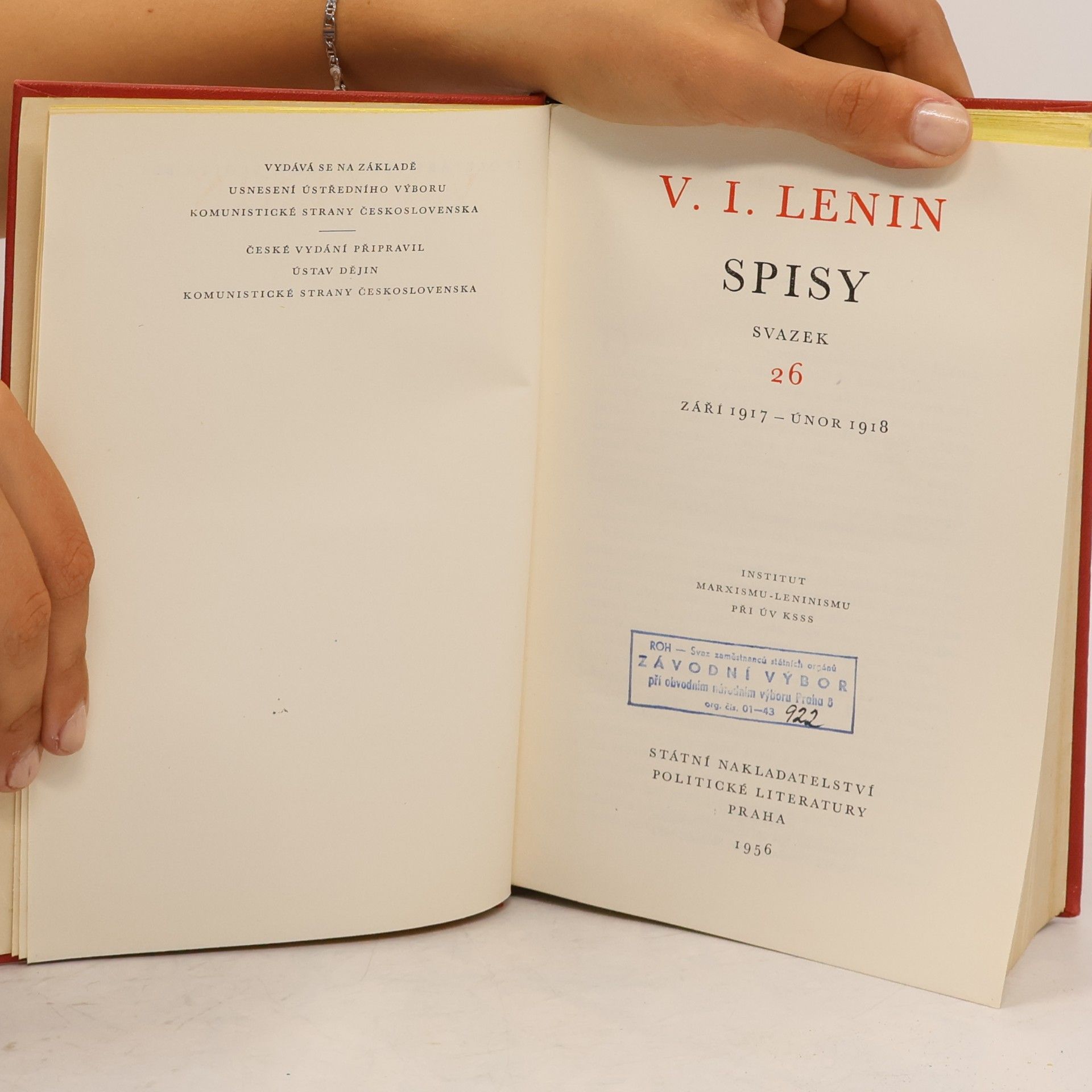 Vladimir Iljič Lenin Lenin. Spisy 26