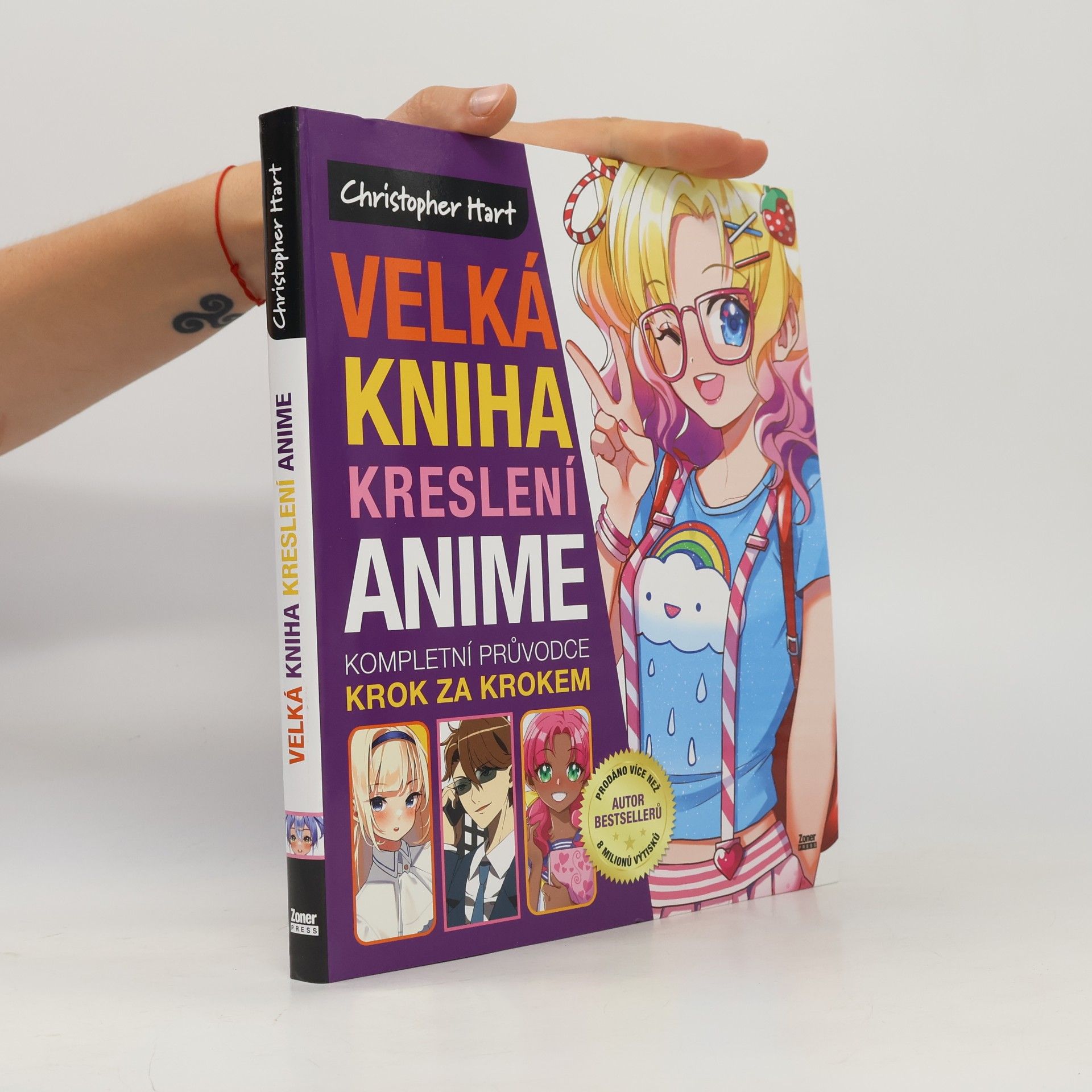 Hana Cvrčková Velká kniha kreslení anime