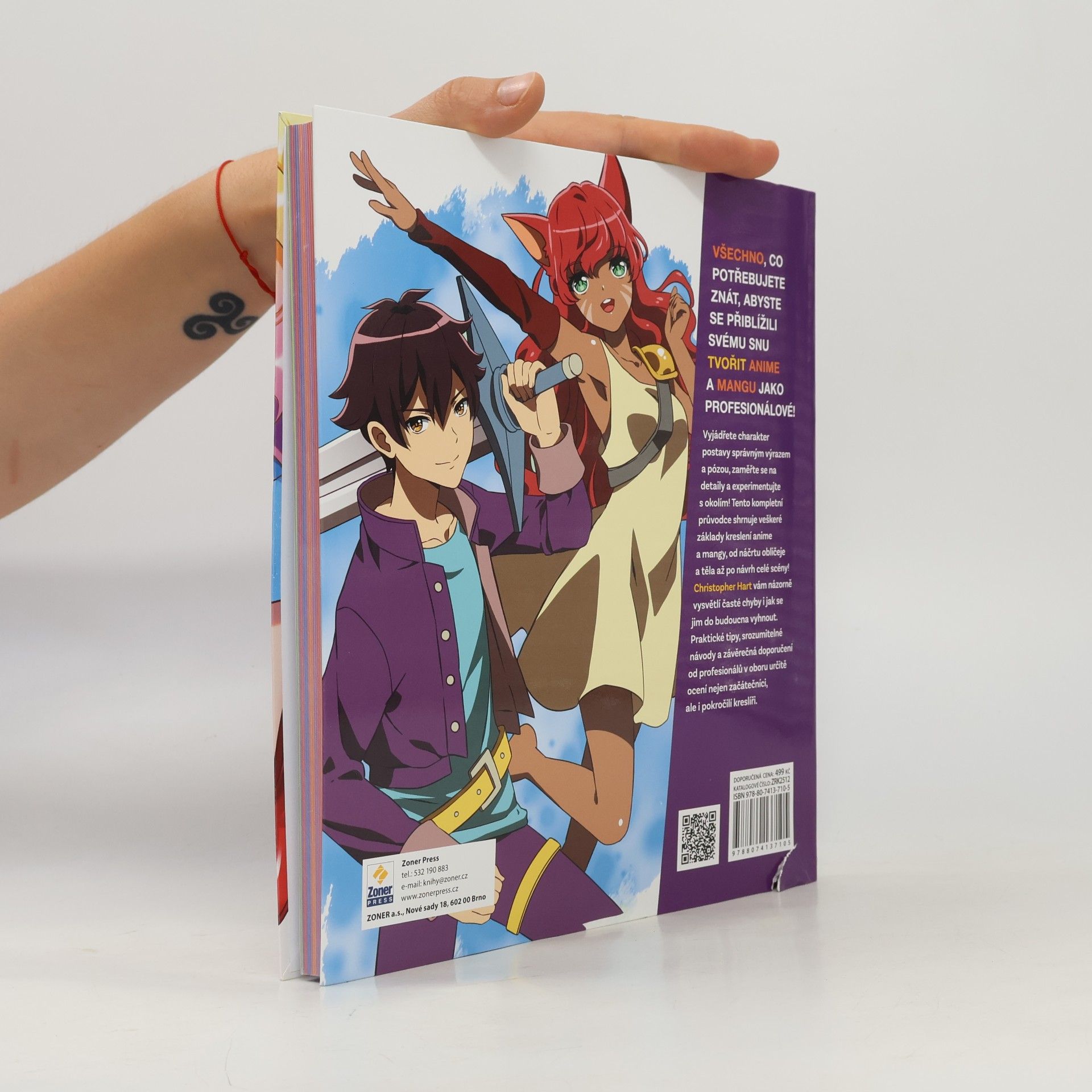 Christopher Hart Velká kniha kreslení anime