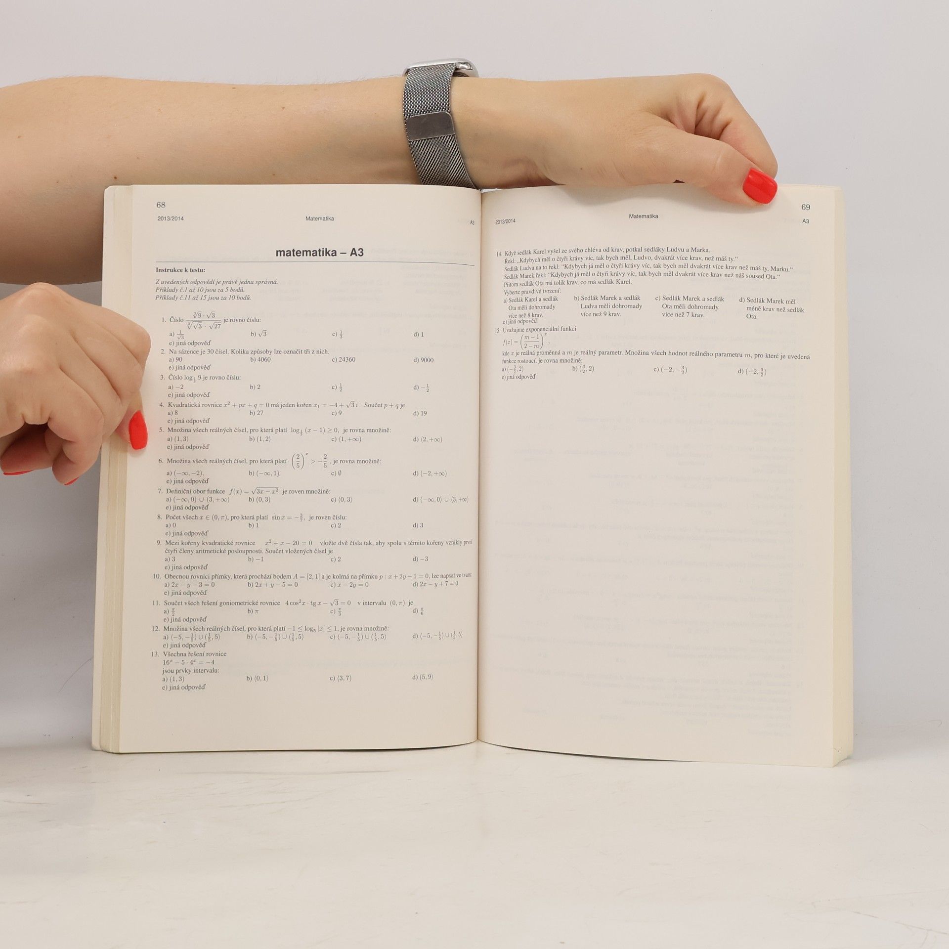 Lada Eliášová Matematika : Příprava k přijímacím zkouškám na VŠE