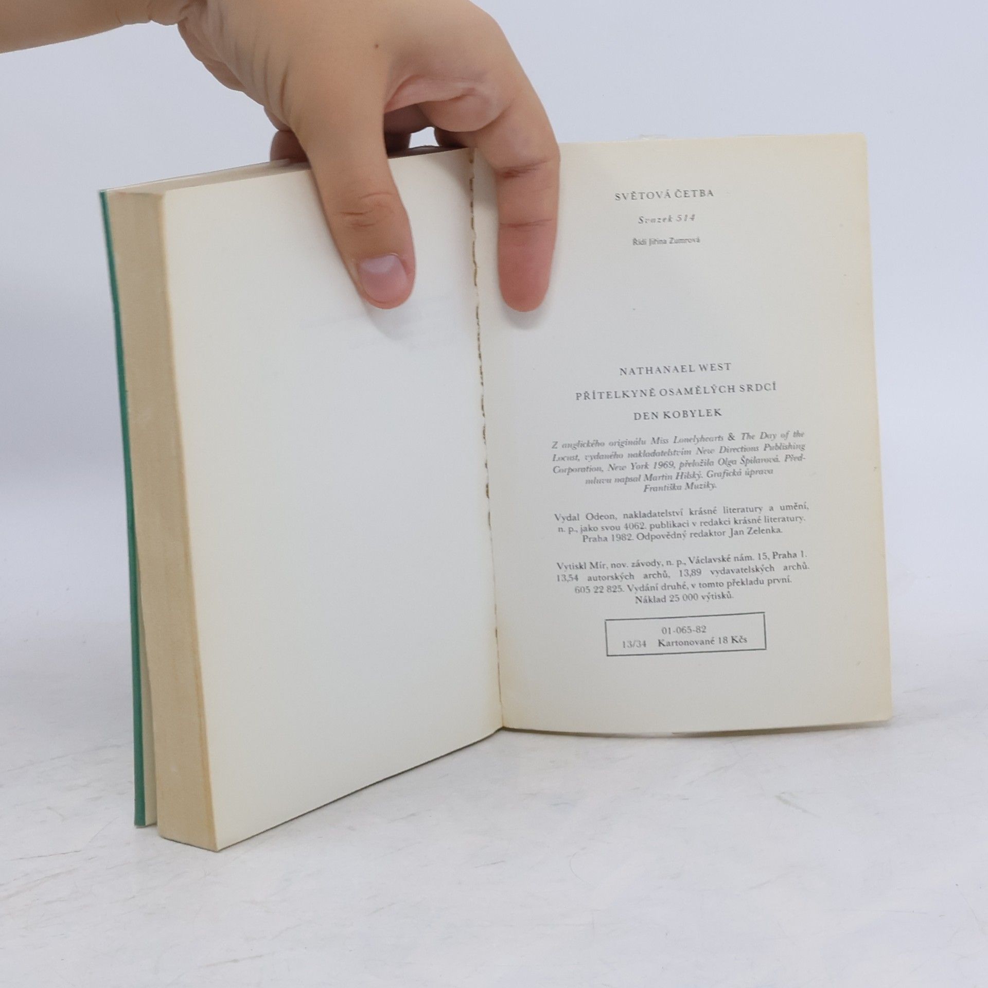 Nathanael West Přítelkyně osamělých srdcí. Den Kobylek
