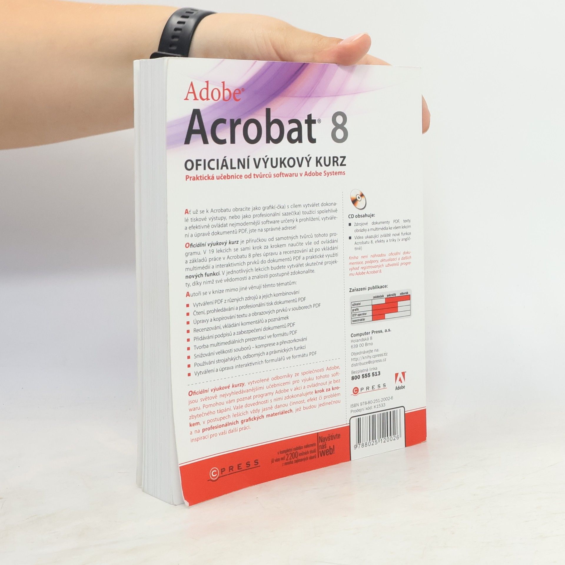 Autores varios Adobe Acrobat 8. Oficiální výukový kurz