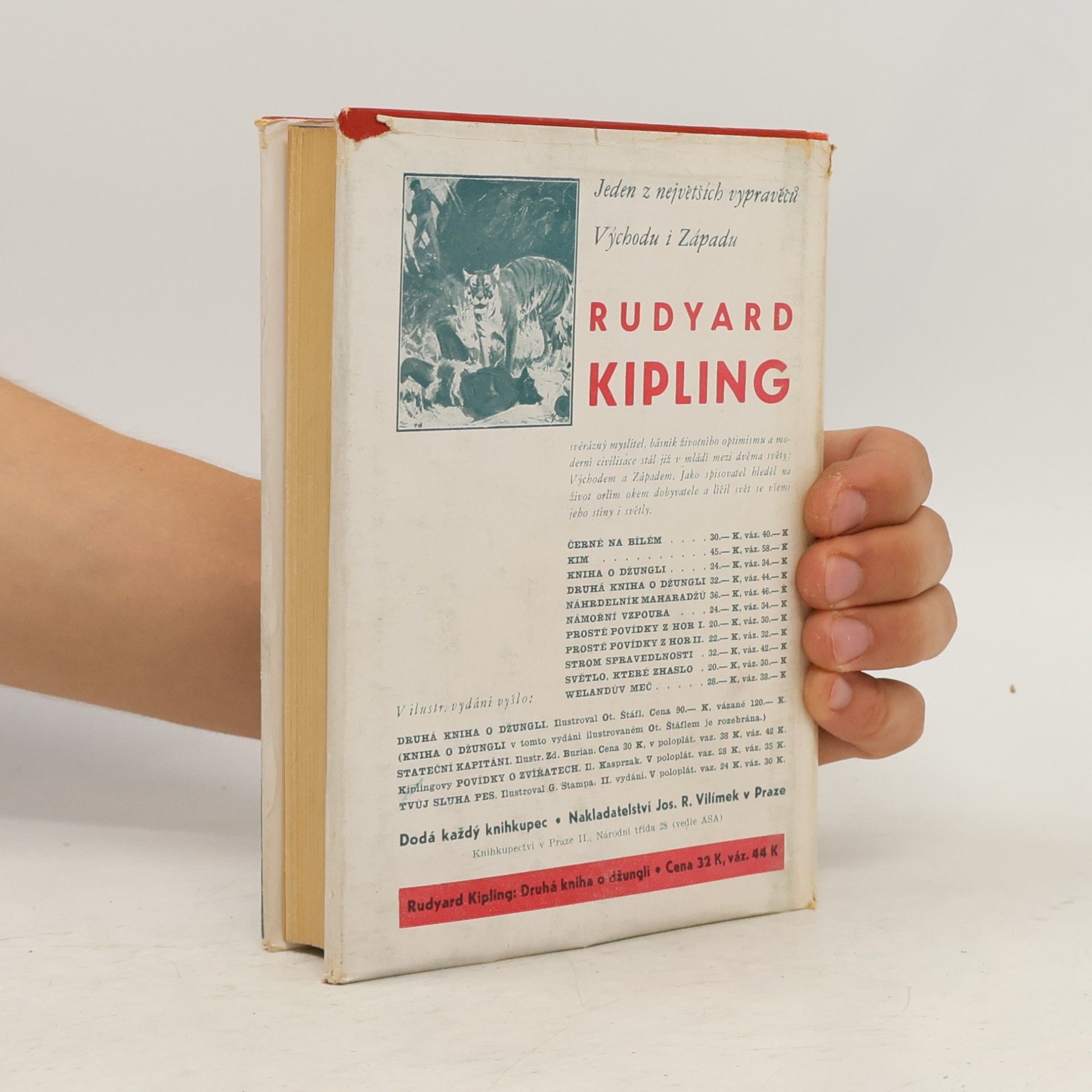 Rudyard Kipling Druhá kniha o džungli