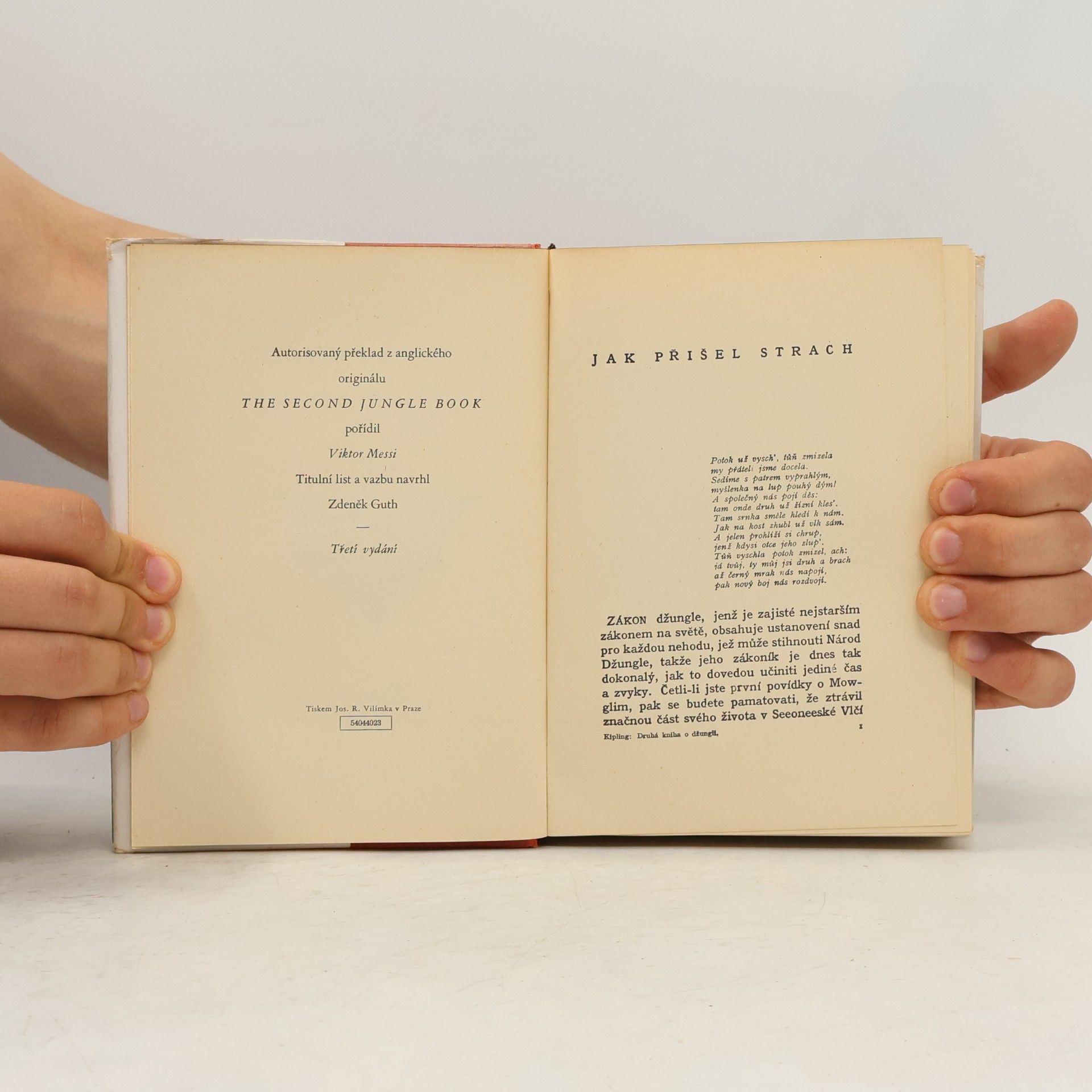 Rudyard Kipling Druhá kniha o džungli