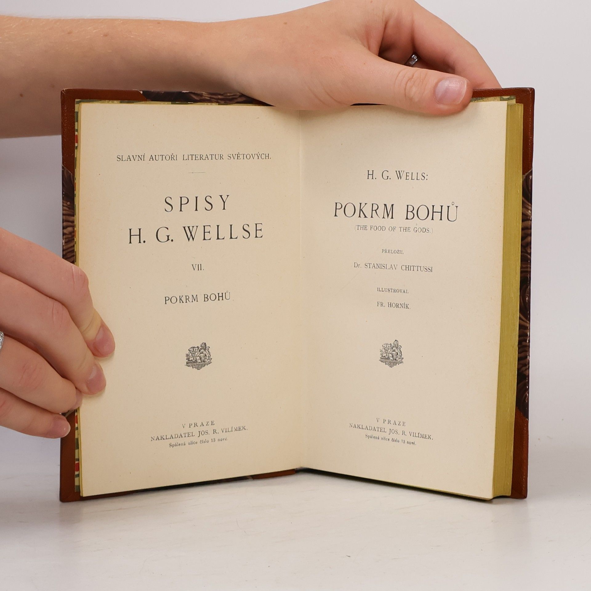 H. G. Wells Pokrm bohů