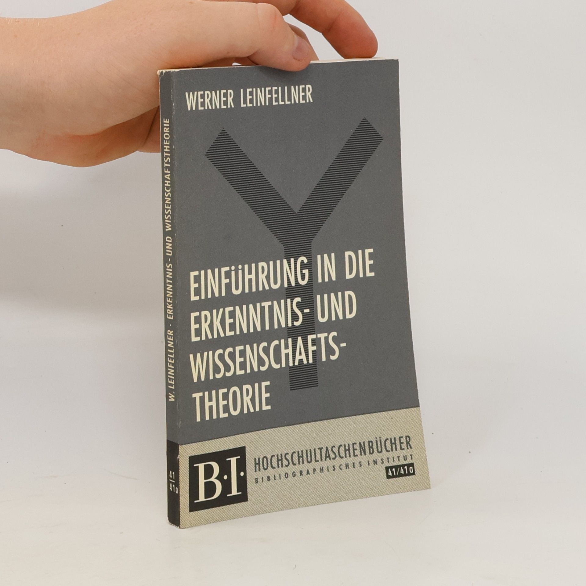 Werner Leinfellner Einführung in die Erkenntnis- und Wissenschaftstheorie
