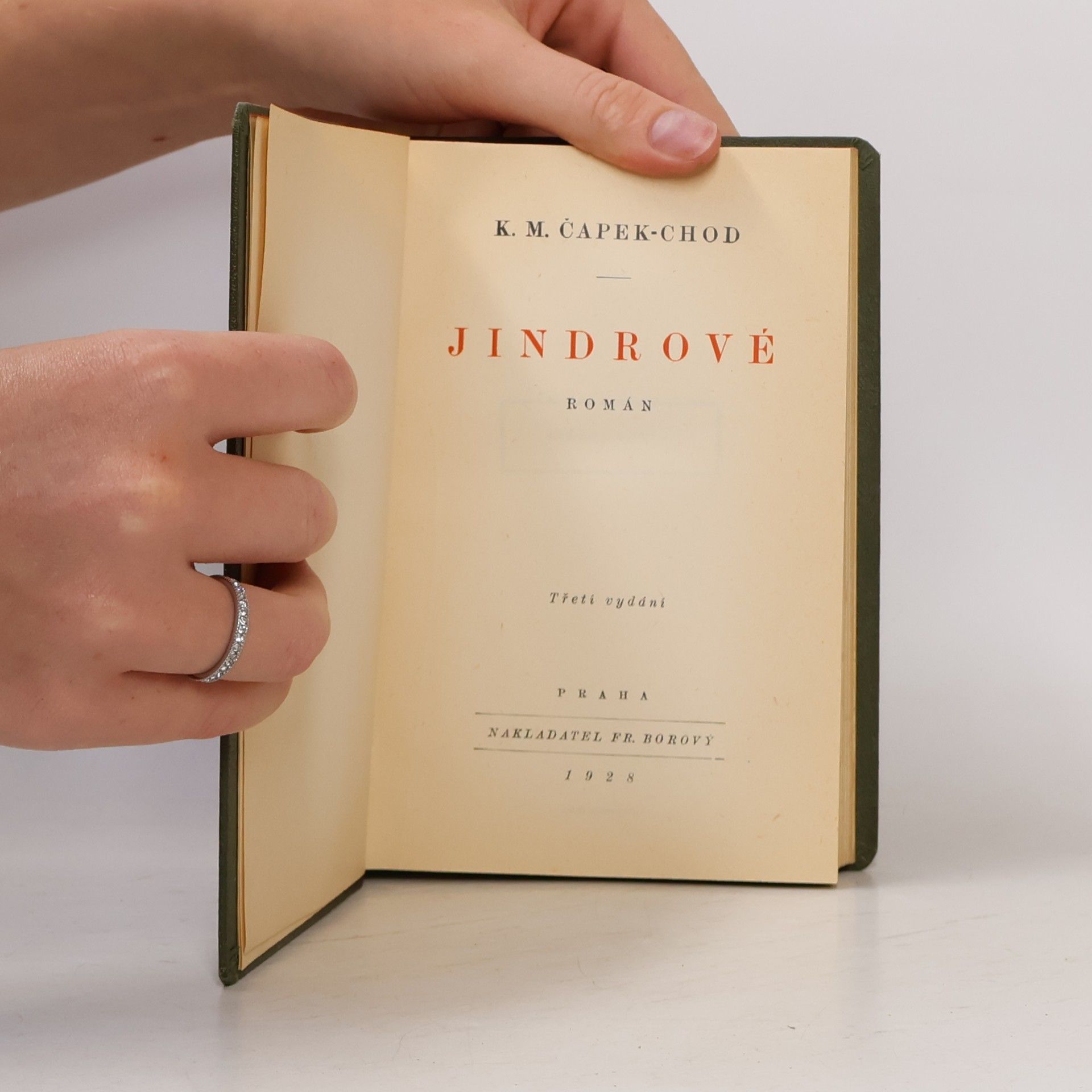 K. M. Čapek Chod Jindrové