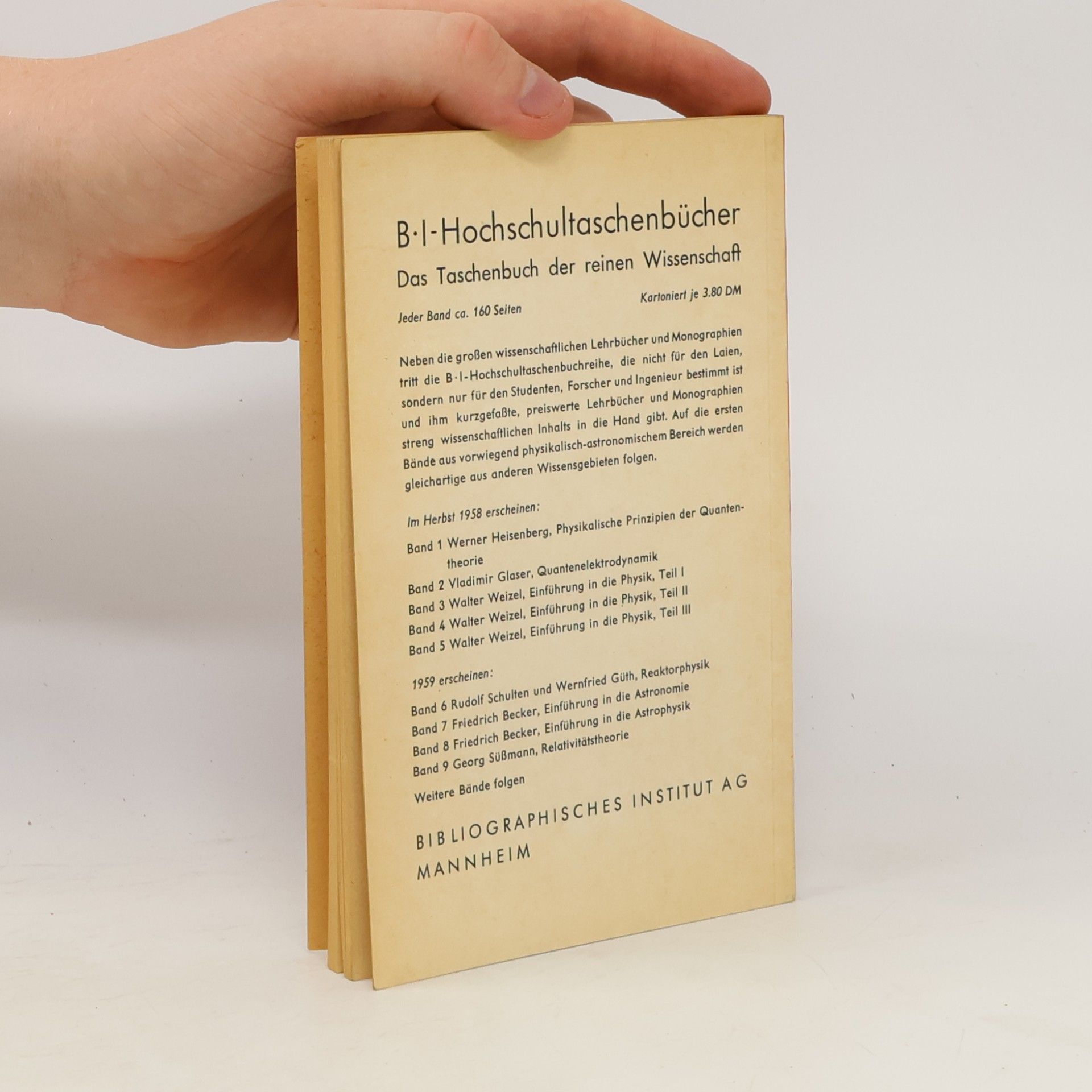Werner Heisenberg Physikalischen Prinzipien der Quantentheorie