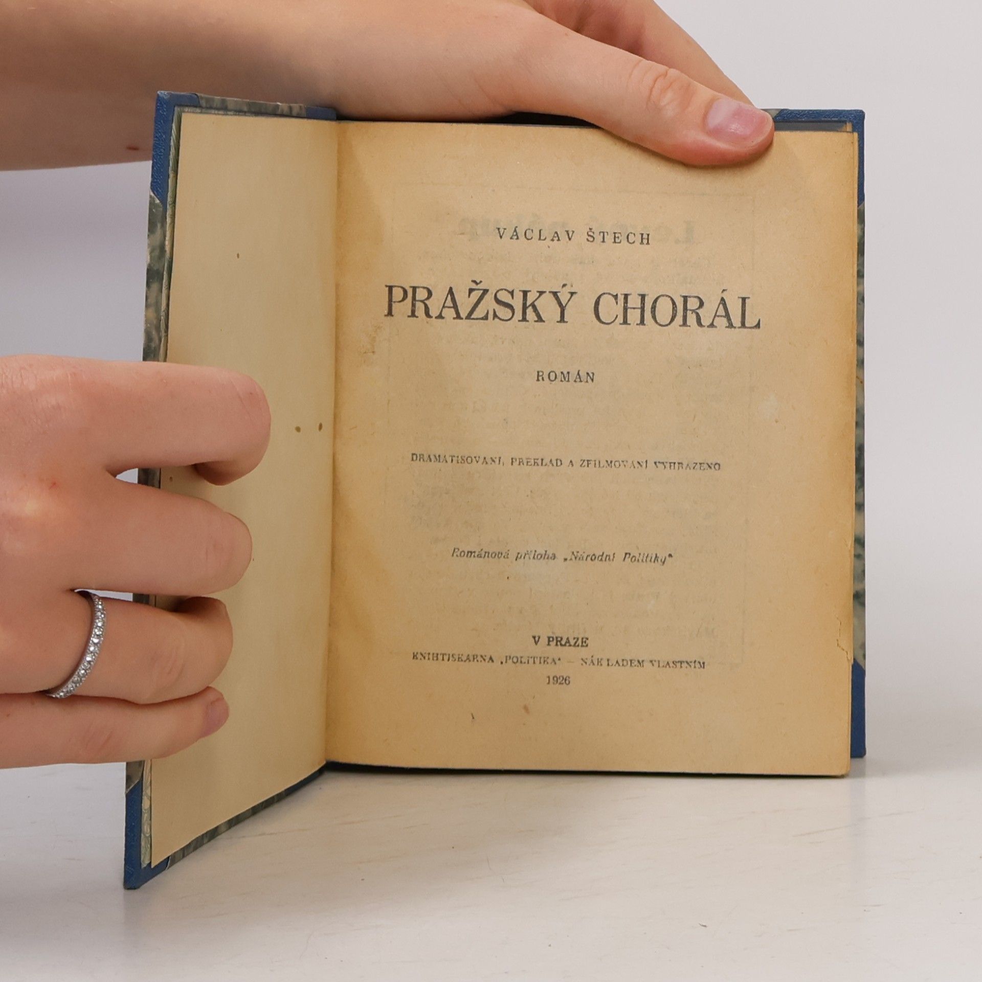 Václav Vilém Štech Pražský chorál