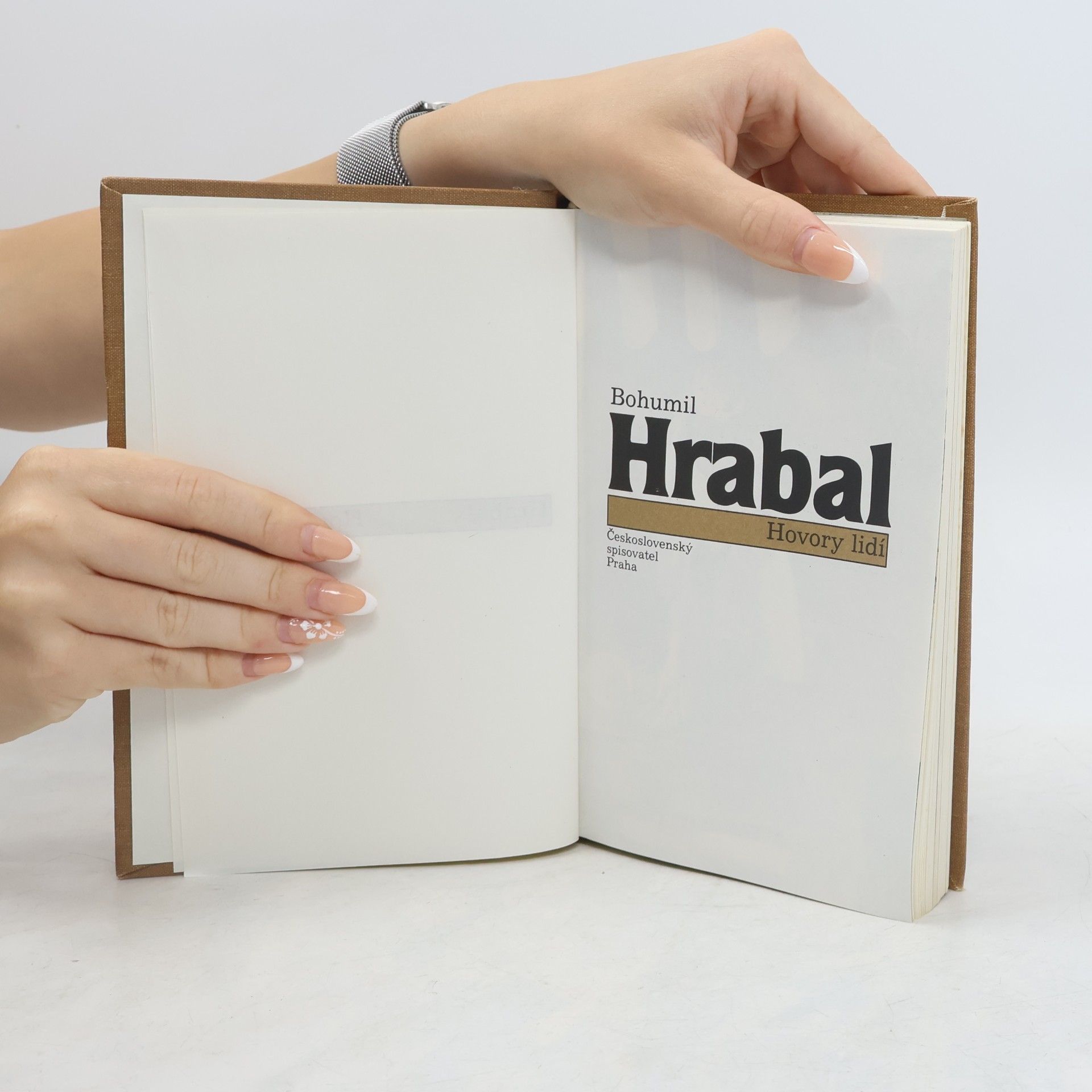 Bohumil Hrabal Hovory lidí