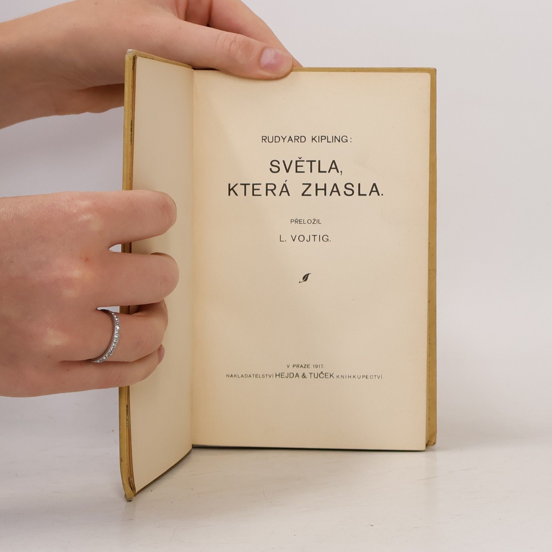 Rudyard Kipling Světla, která zhasla