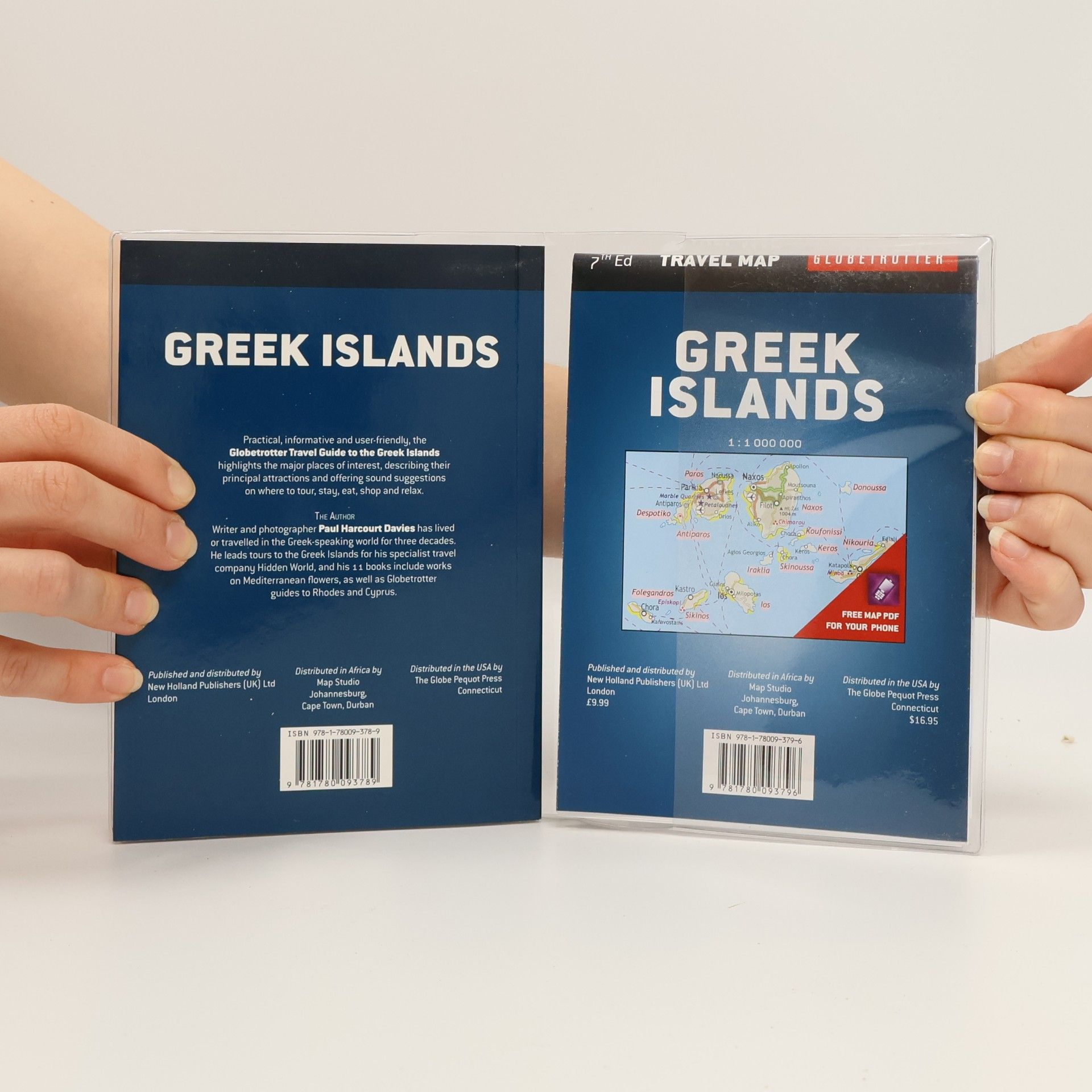 Paul Harcourt Davies Globetrotter Travel Guide: Greek Islands Travel Pack