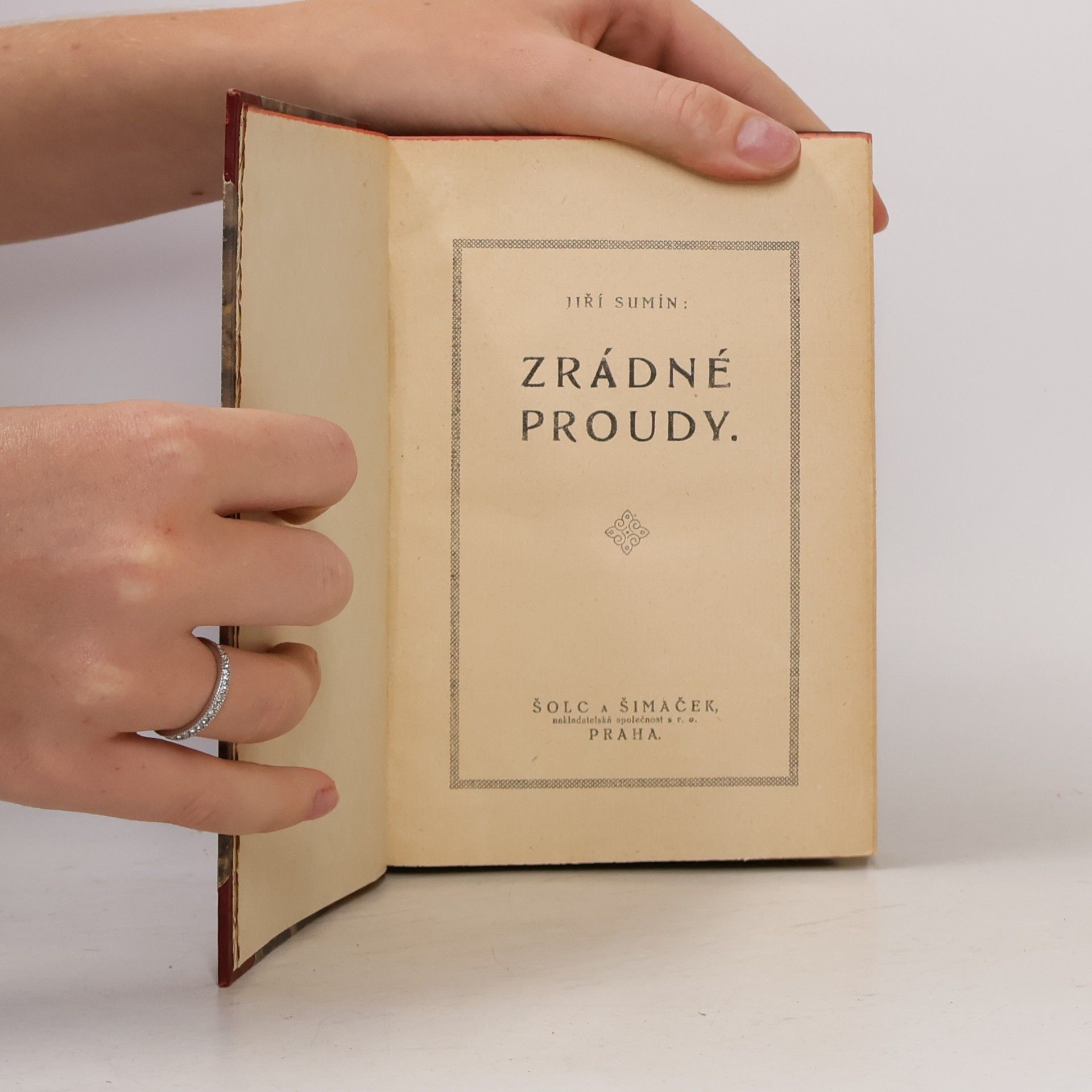 Jiří Sumín Zrádné proudy