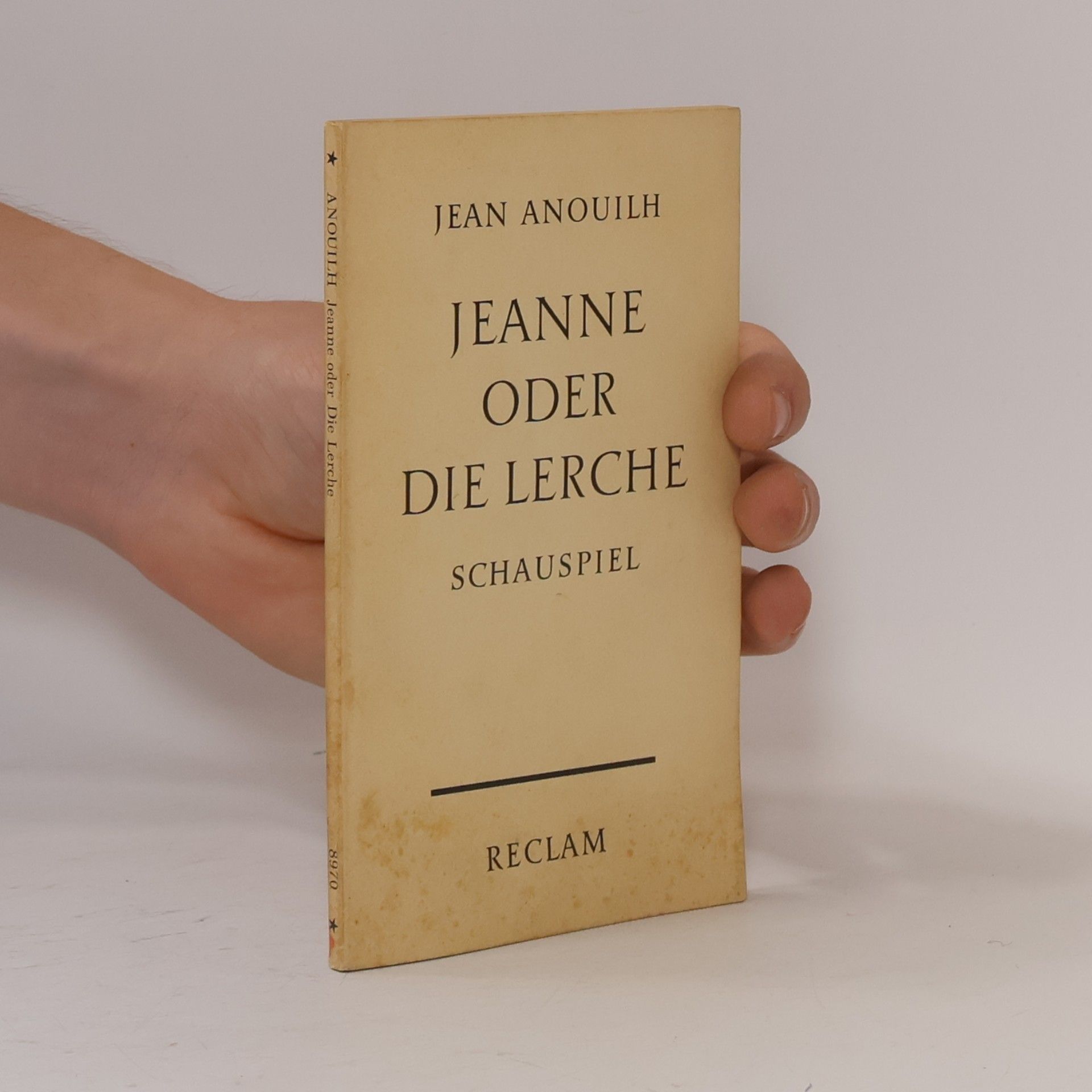 Jean Anouilh Jeanne oder Die Lerche