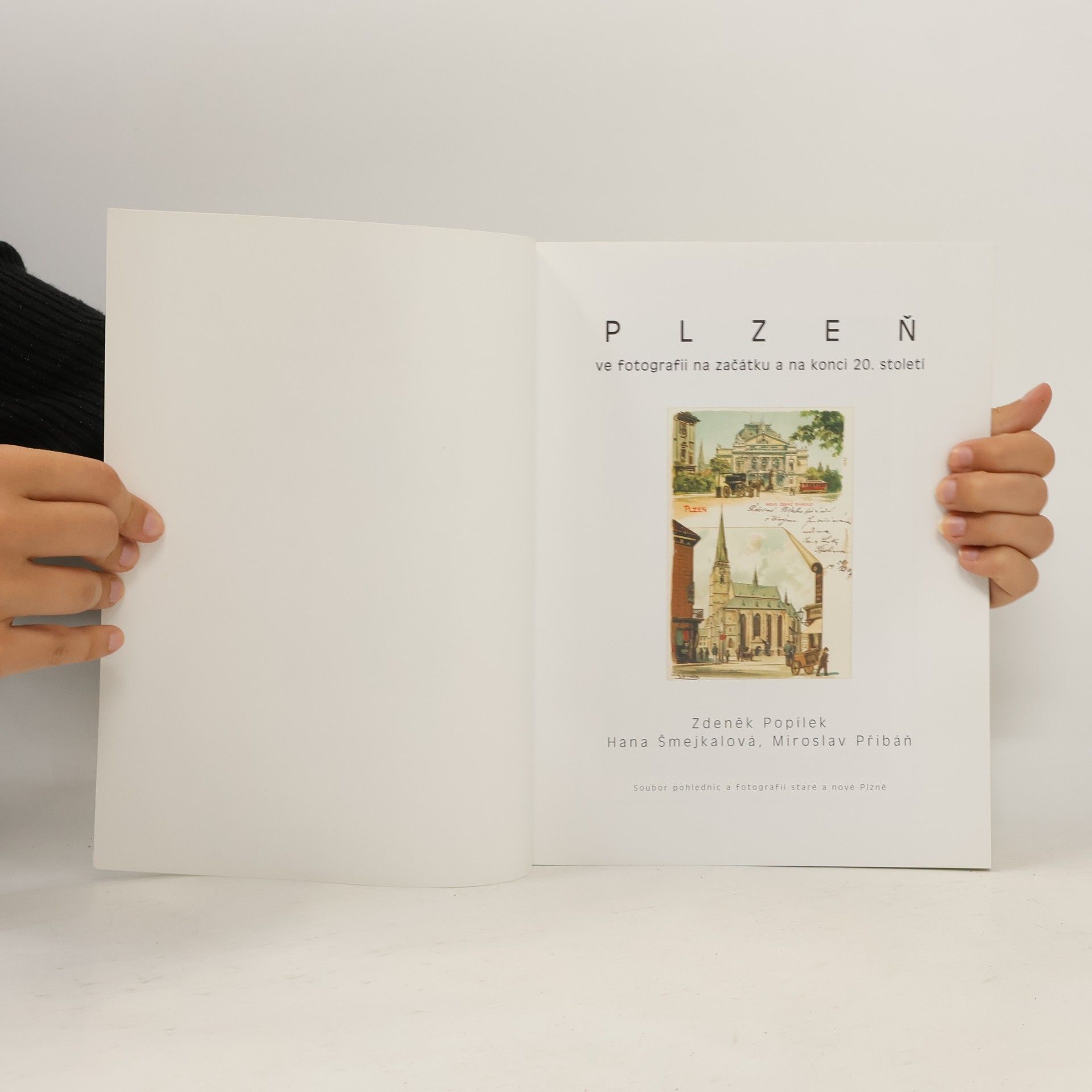 Miroslav Přibáň Plzeň ve fotografii na začátku a na konci 20. století