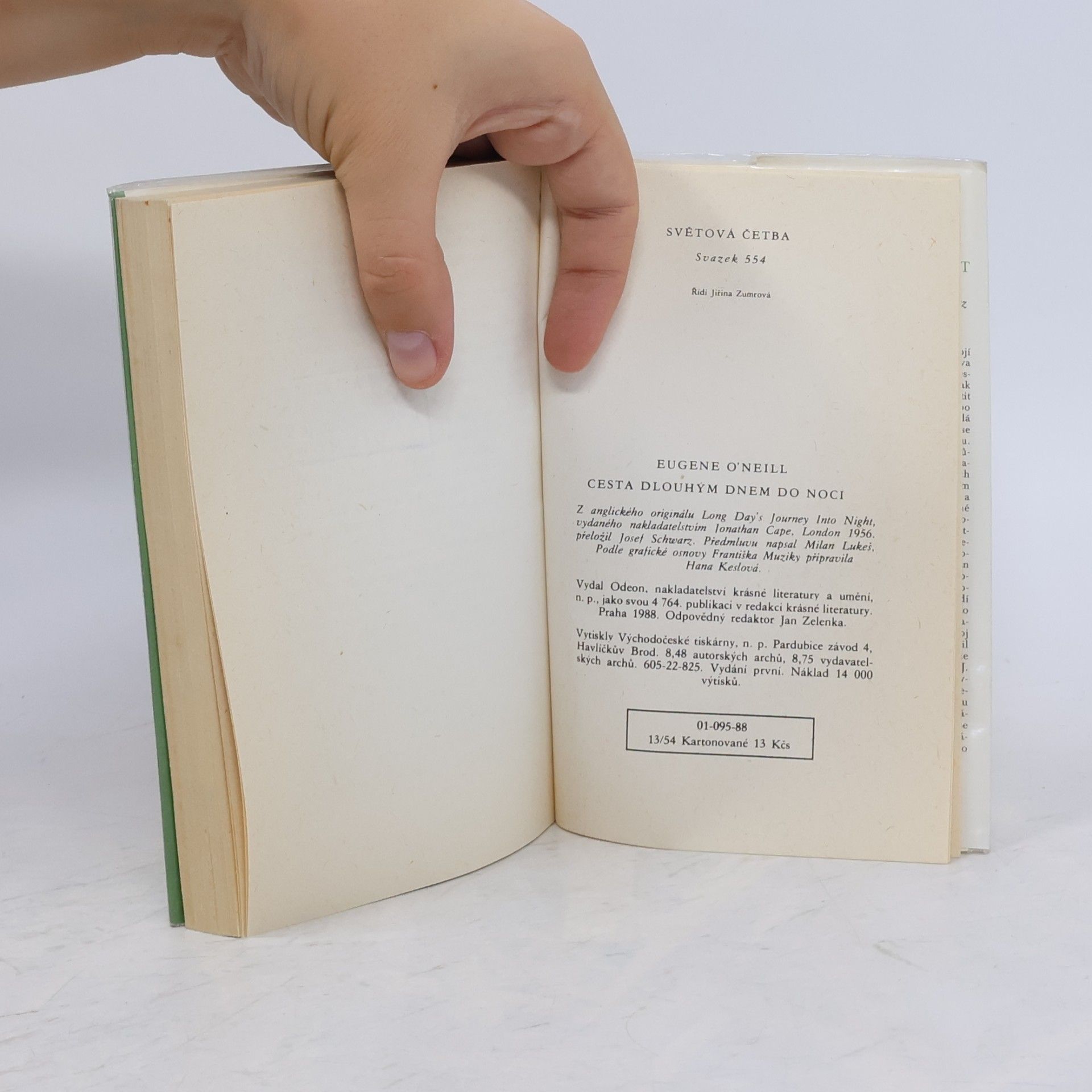 Eugene O’Neill Cesta dlouhým dnem do noci