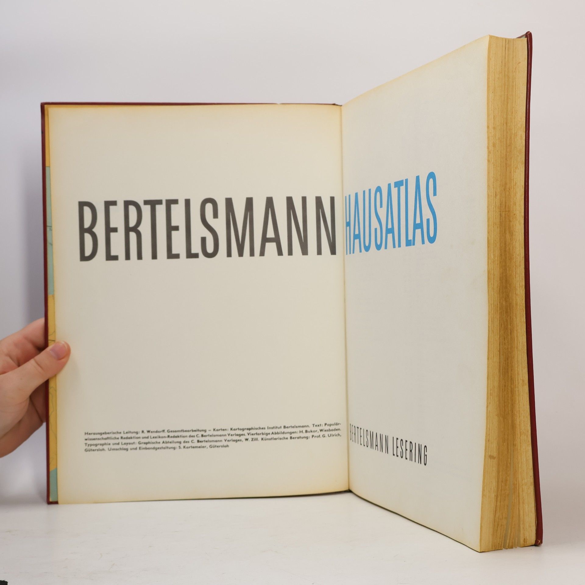 Autores varios Bertelsmann Hausatlas