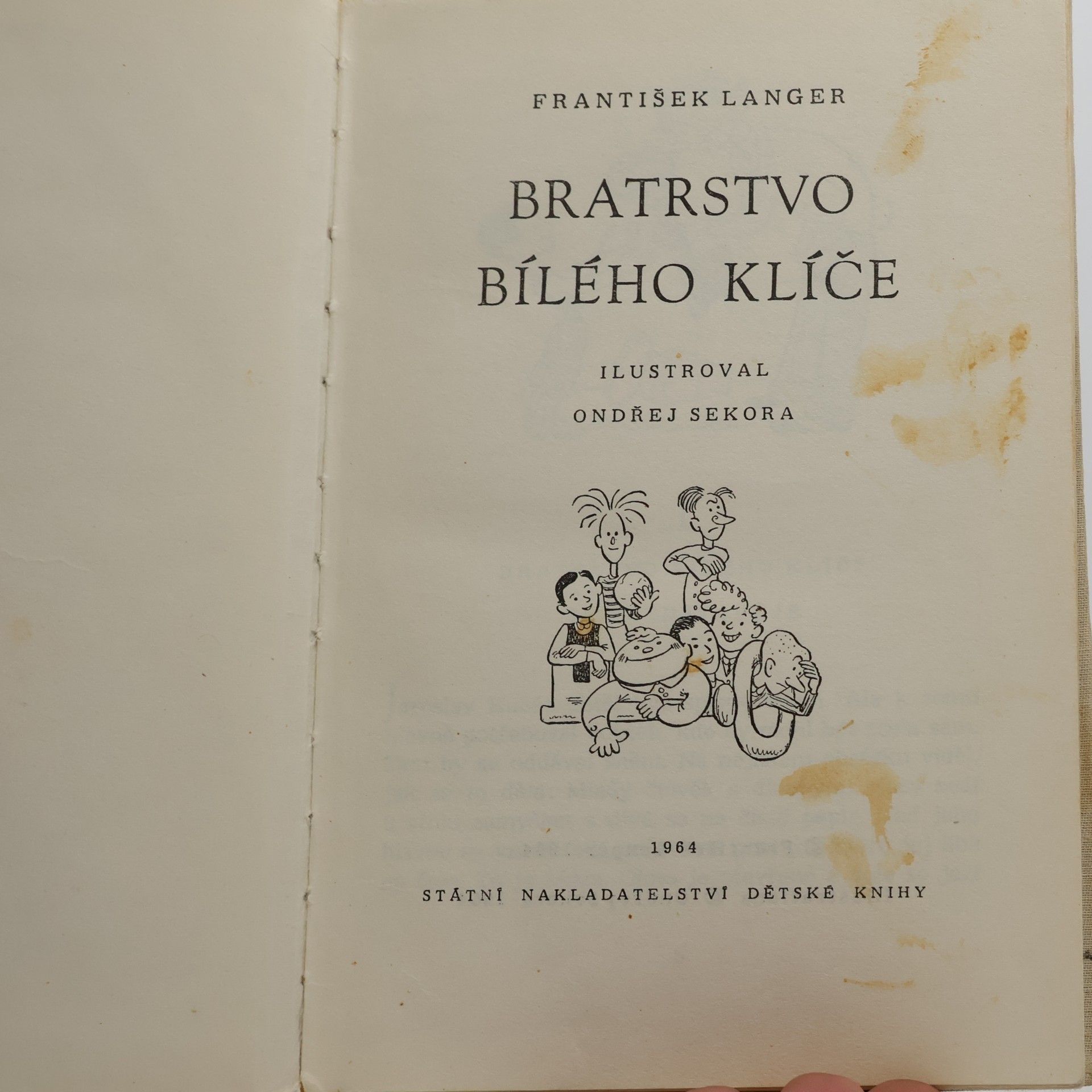 František Langer Bratrstvo bílého klíče