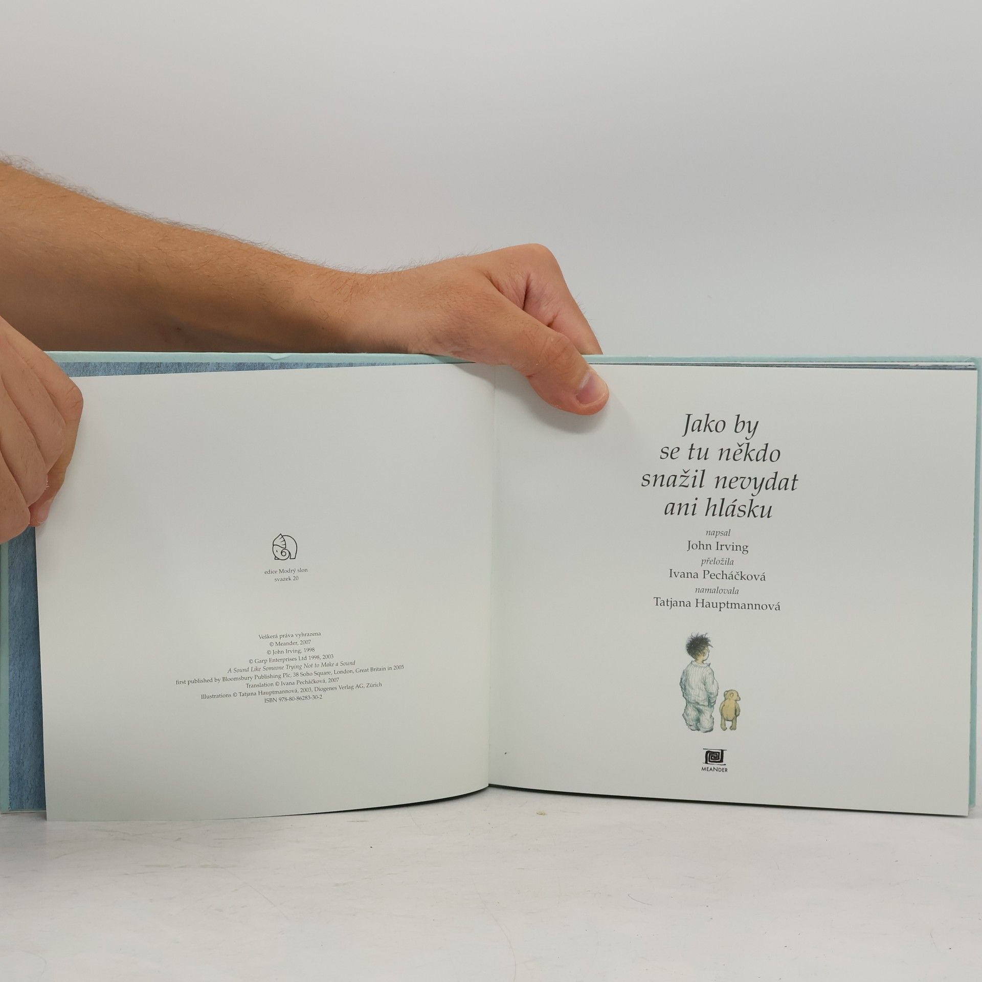 John Irving Jako by se tu někdo snažil nevydat ani hlásku