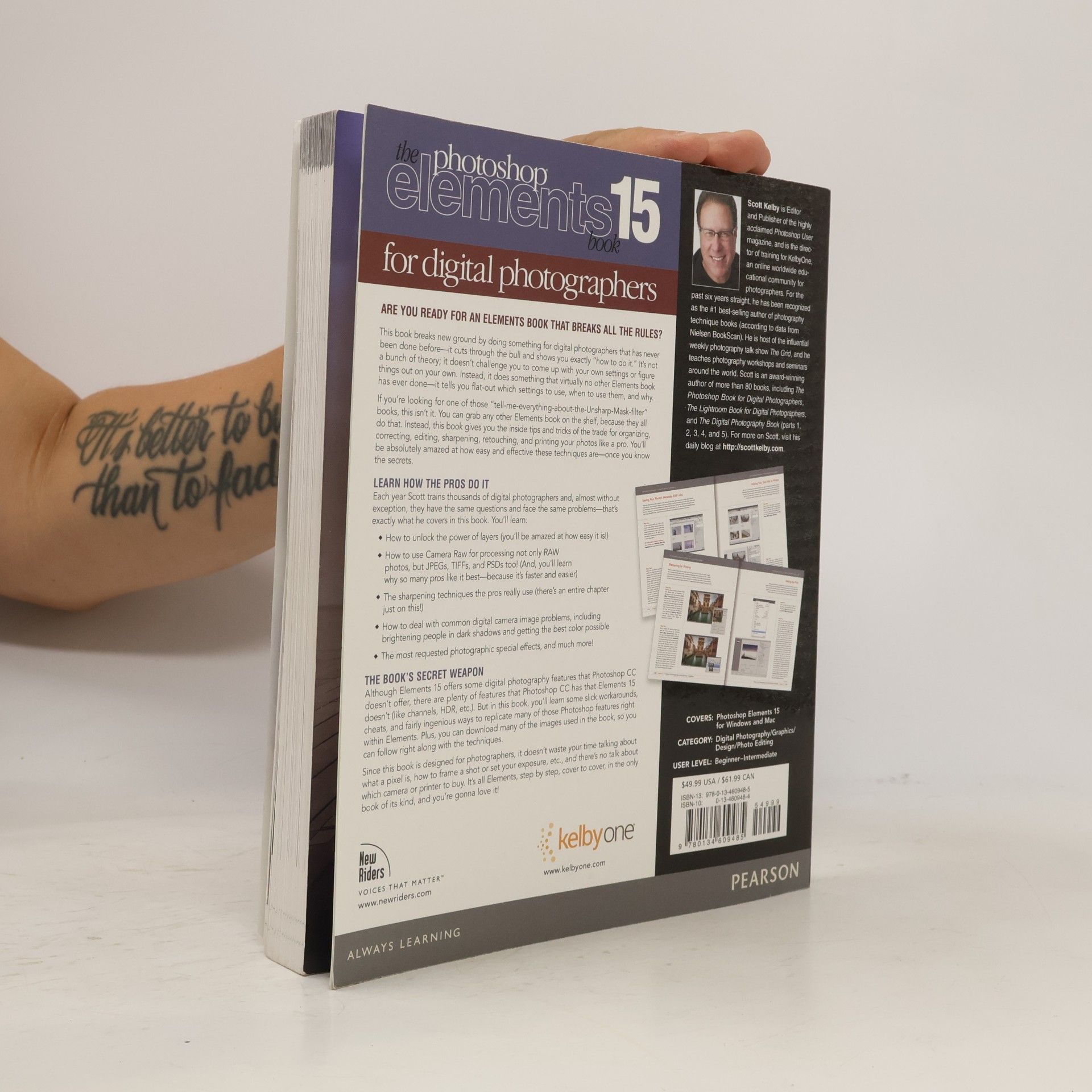 Scott Kelby The Photoshop Elements 15 Book for Digital Photographers