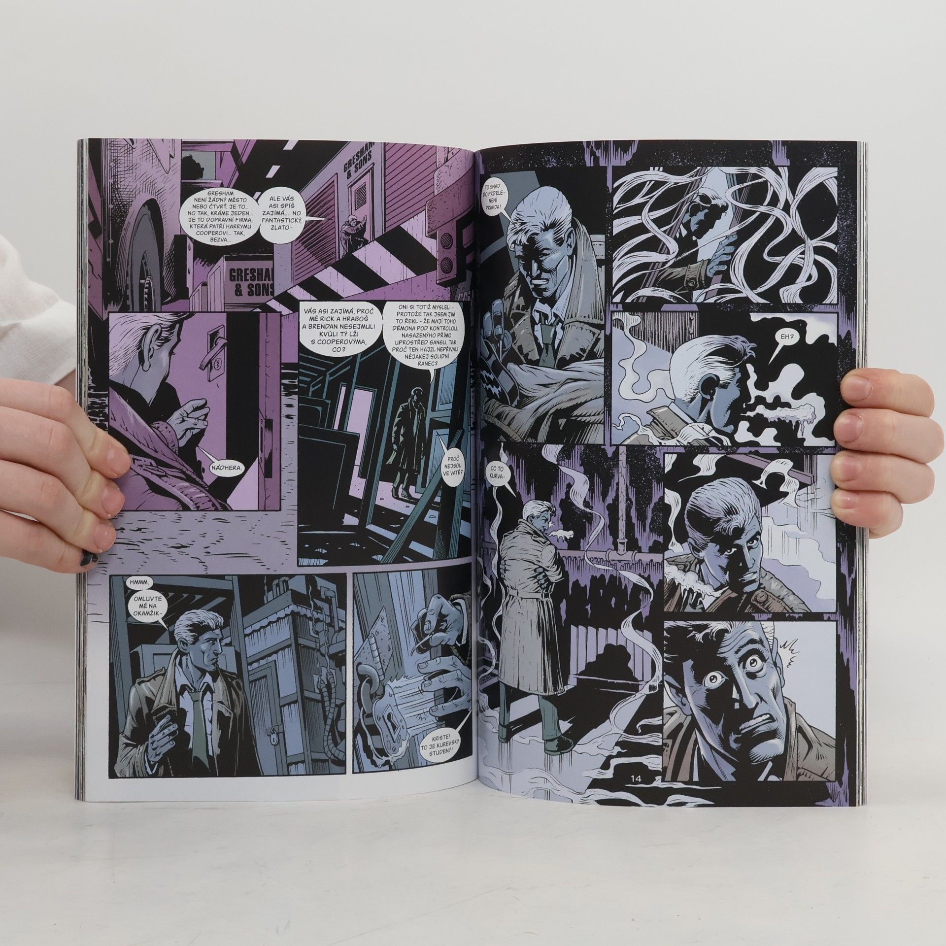 Štěpán Kopřiva Hellblazer. Syn člověka