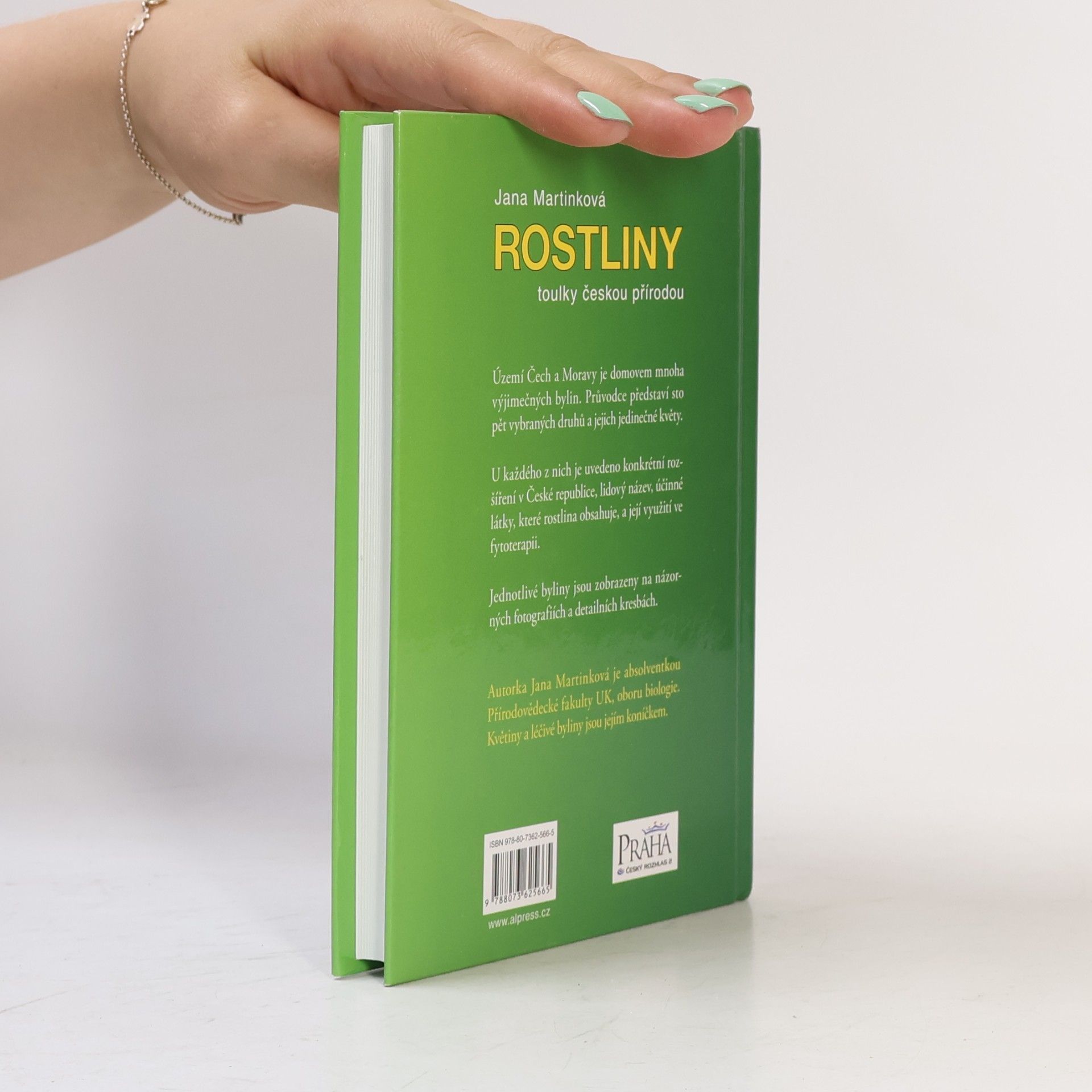 Jana Martinková Rostliny. Toulky českou přírodou. Kapesní atlas