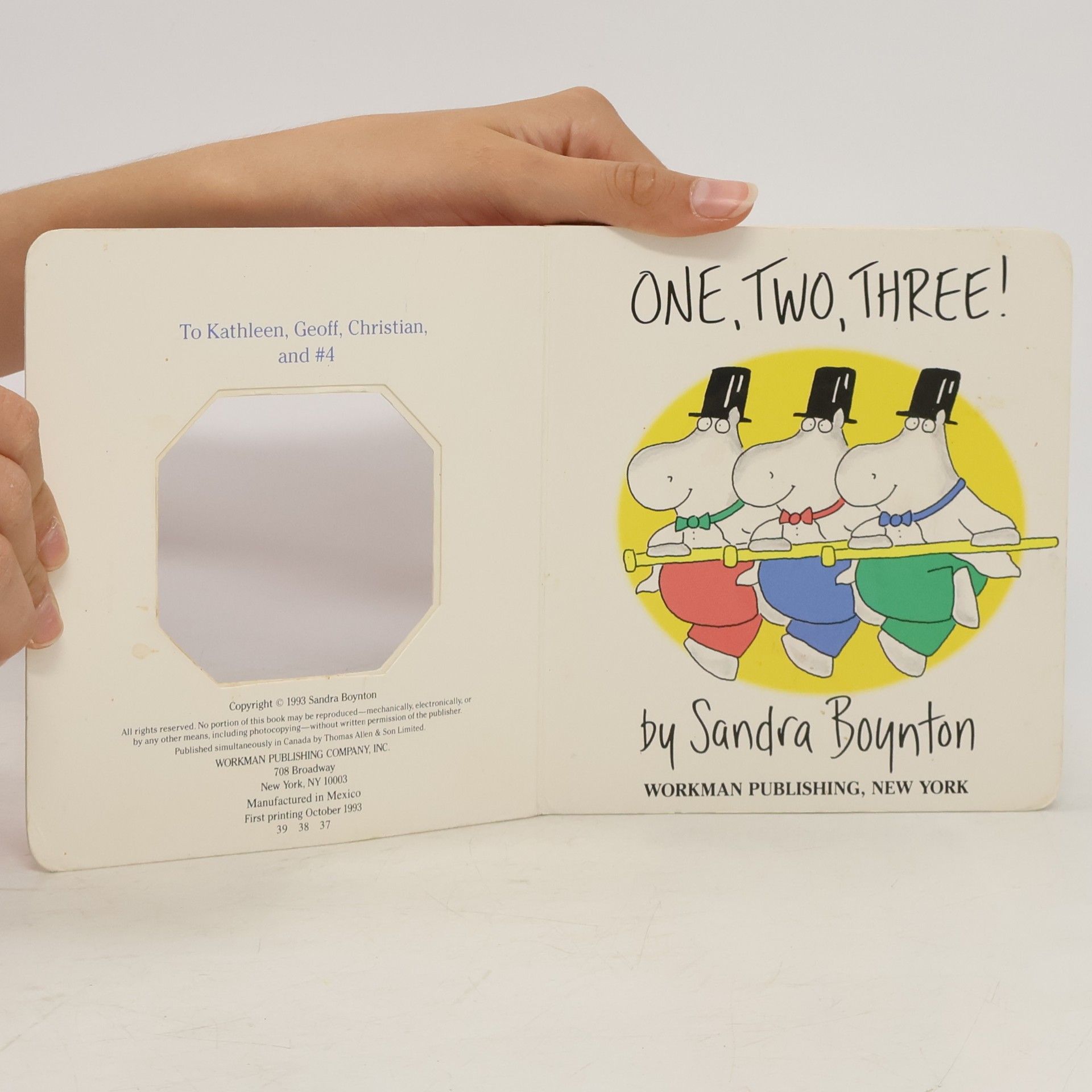 Sandra Boynton One, two, three!