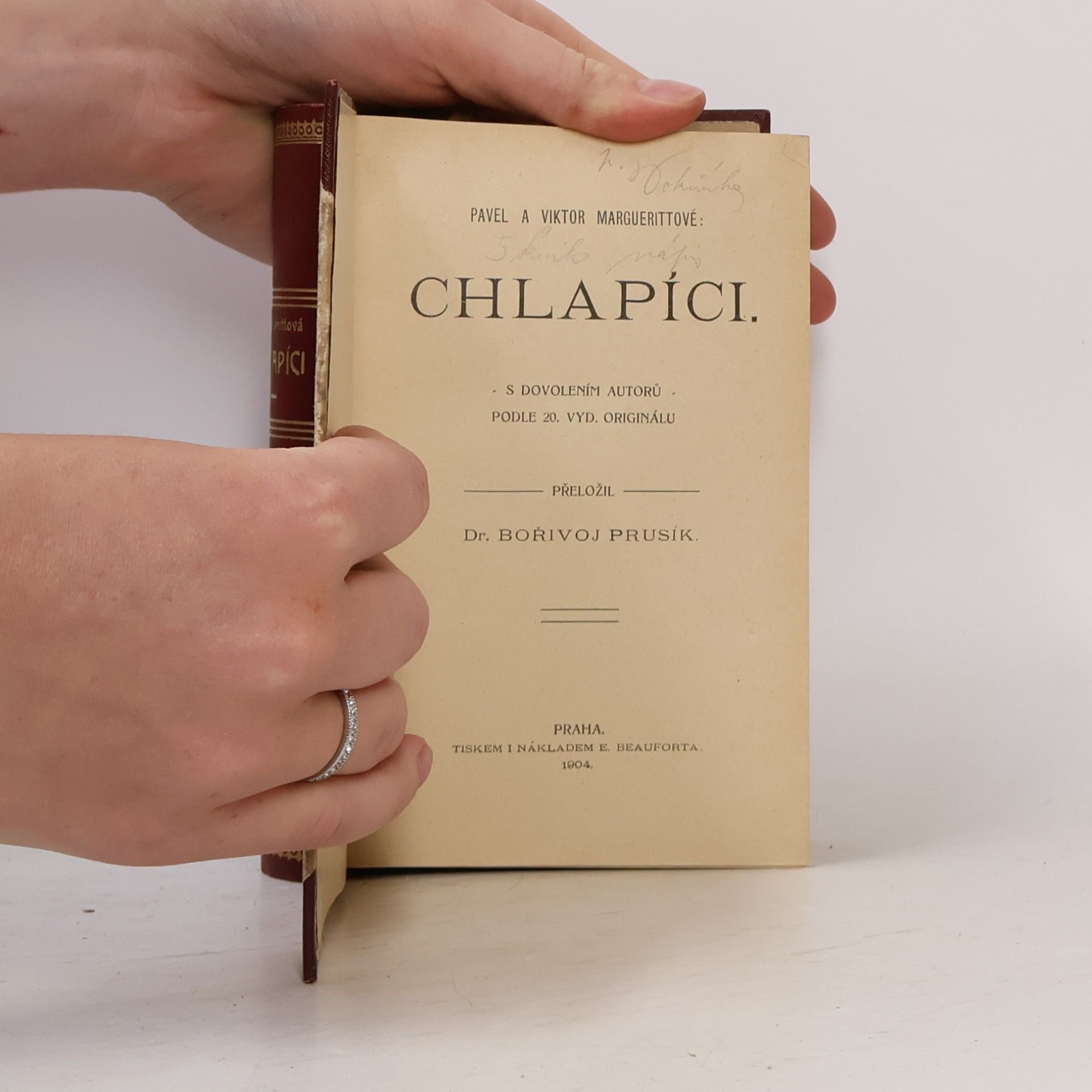 Victor Margueritte Chlapíci