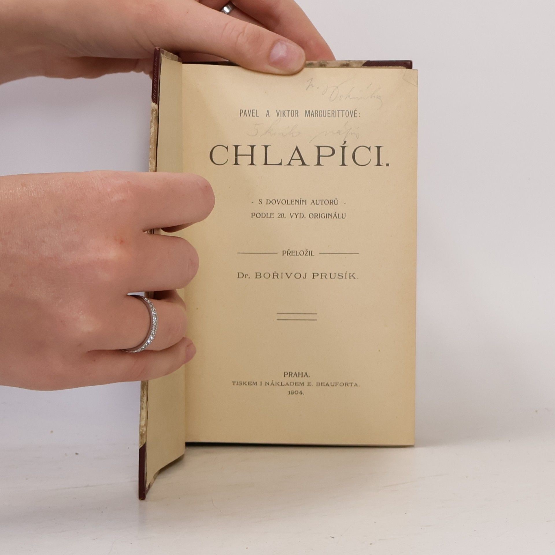 Victor Margueritte Chlapíci