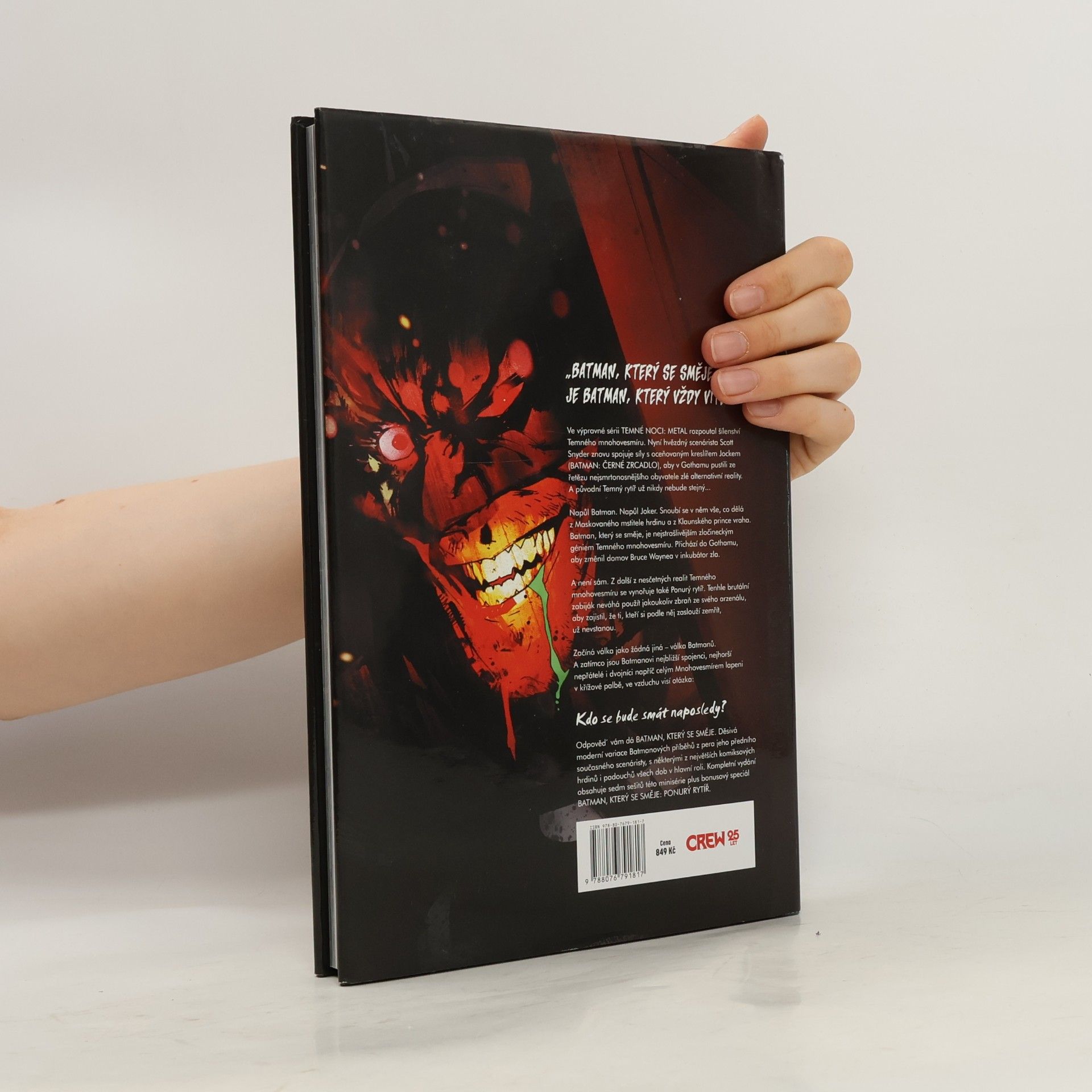 Scott Snyder Batman, který se směje