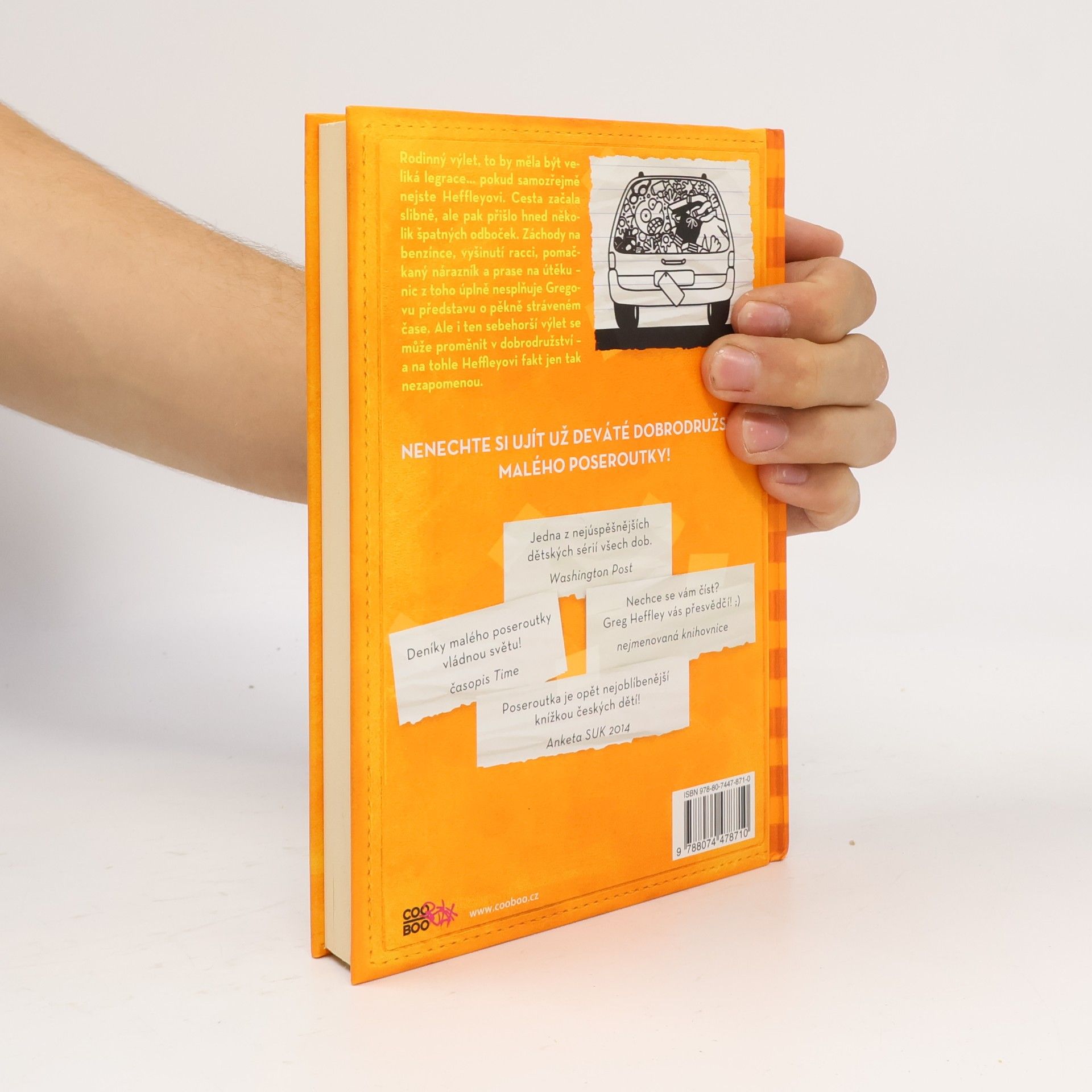 Jeff Kinney Deník malého poseroutky 9. Výlet za všechny peníze