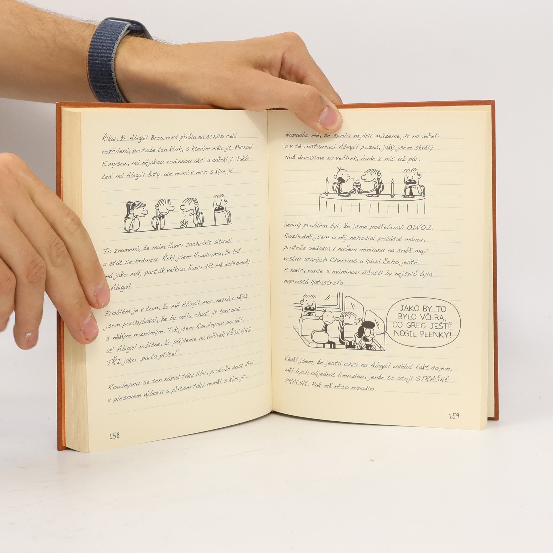 Jeff Kinney Deník malého poseroutky 7. Páté kolo u vozu
