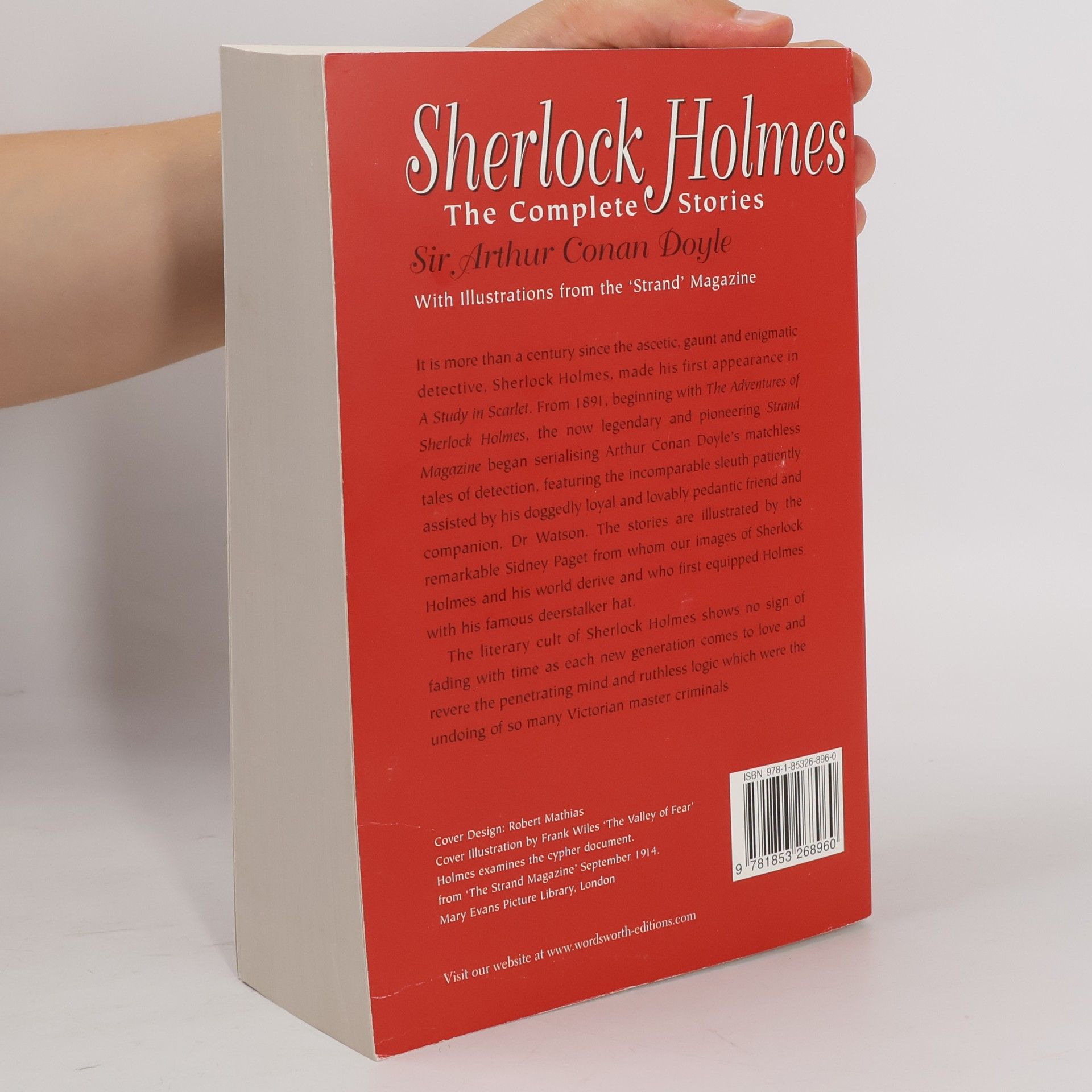 Arthur Conan Doyle The original illustrated 'Strand'. Sherlock Holmes