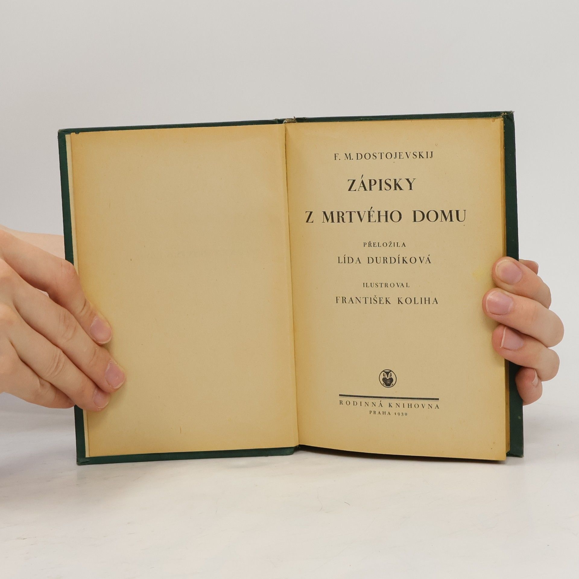 Fjodor Michajlovič Dostojevskij Zápisky z mrtvého domu