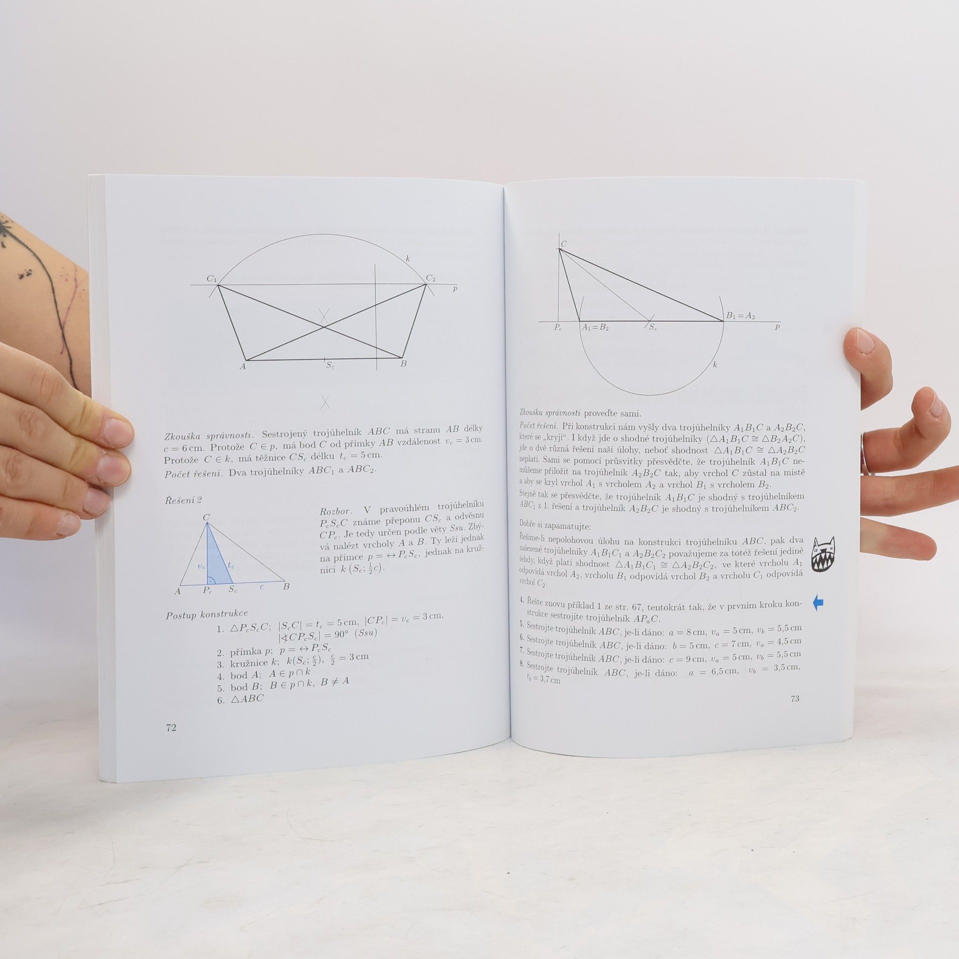 Jiří Herman Matematika. Tercie. Geometrické konstrukce
