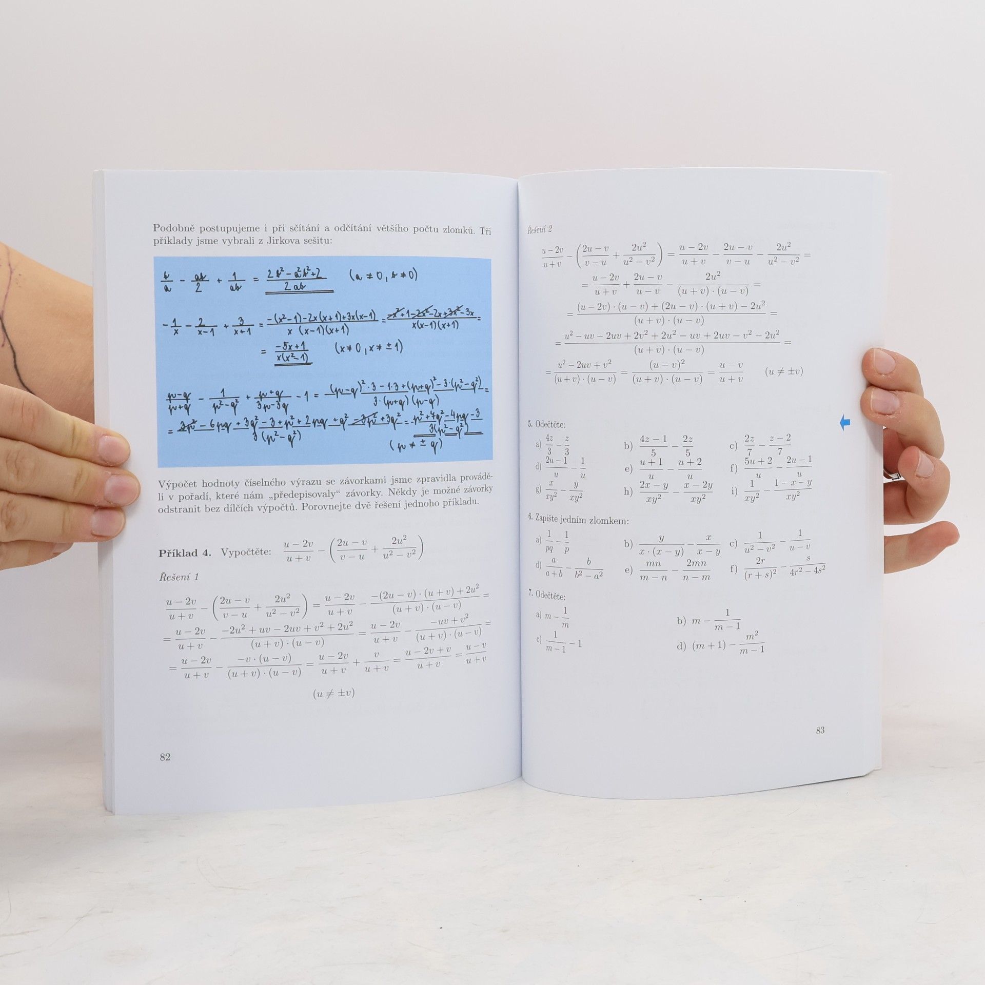 Jiří Herman Matematika. Tercie. Výrazy 2