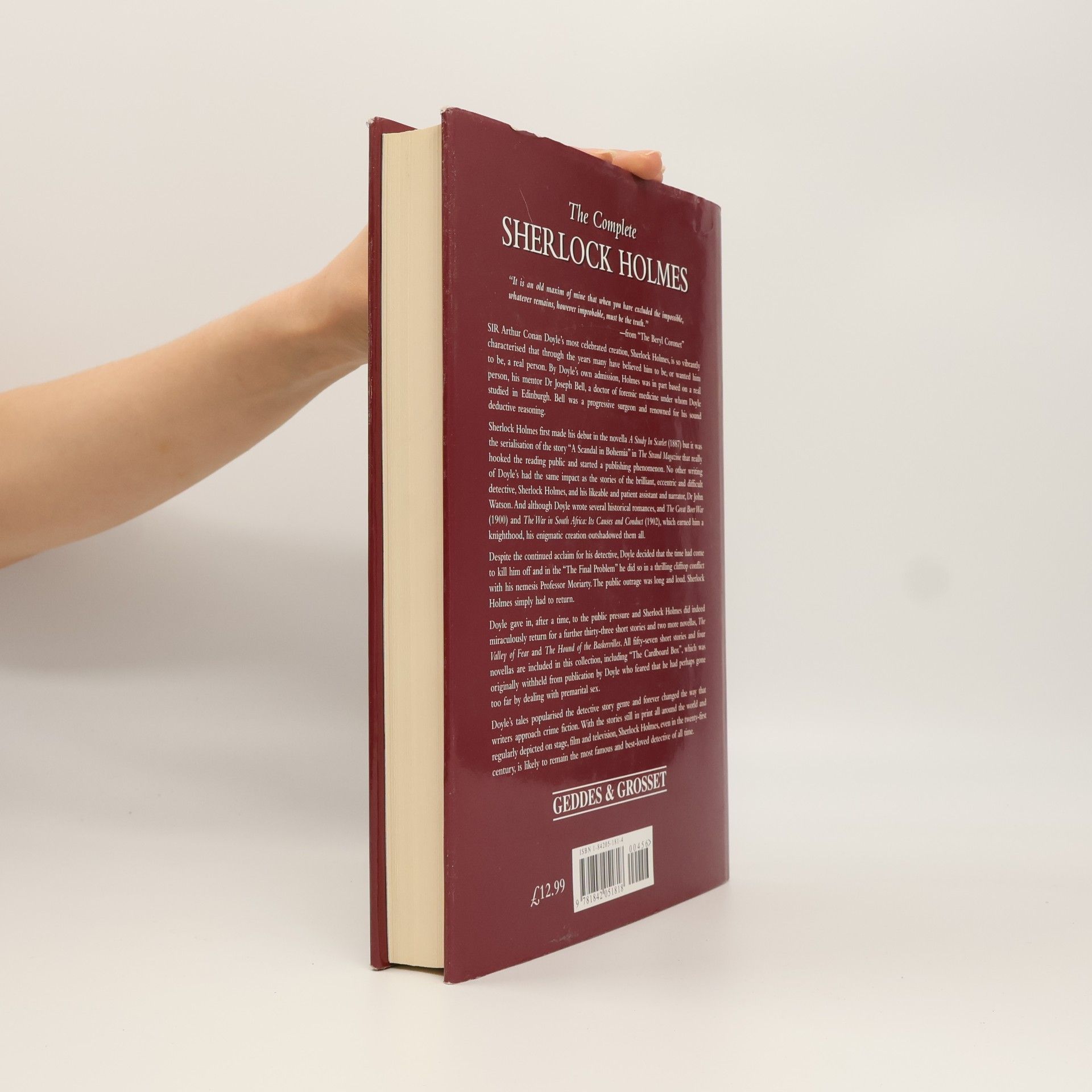 Arthur Conan Doyle The Complete Sherlock Holmes