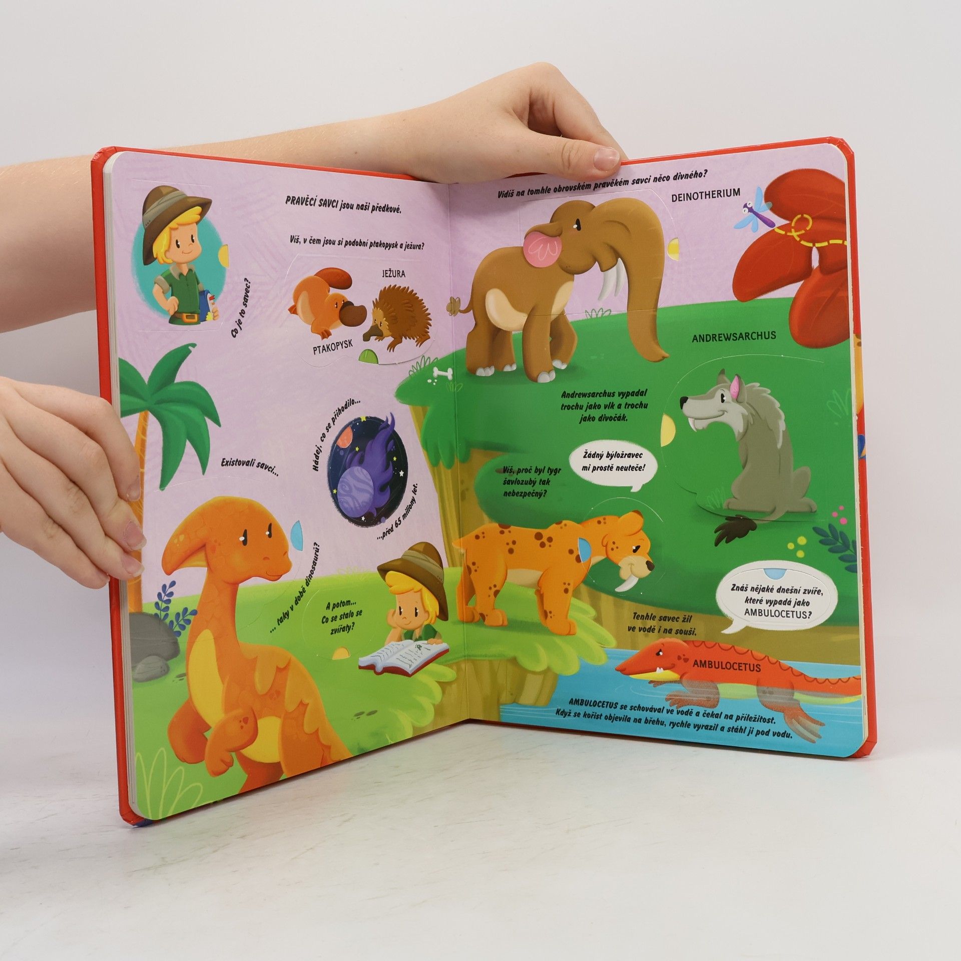 Autorenkollektiv Okénková knížka - Prehistorická zvířata