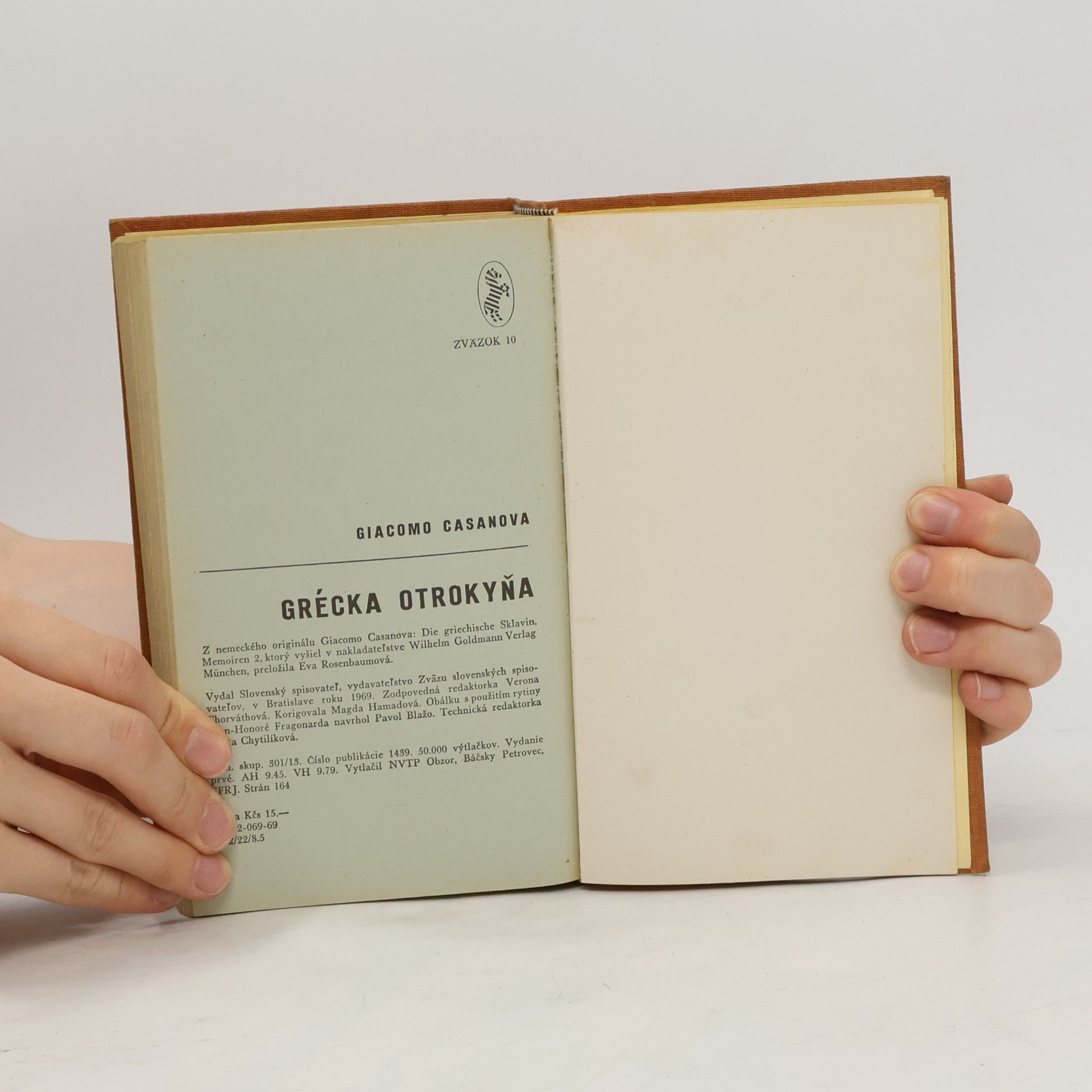 Giacomo Girolamo Casanova Cnostná slečna de la maure