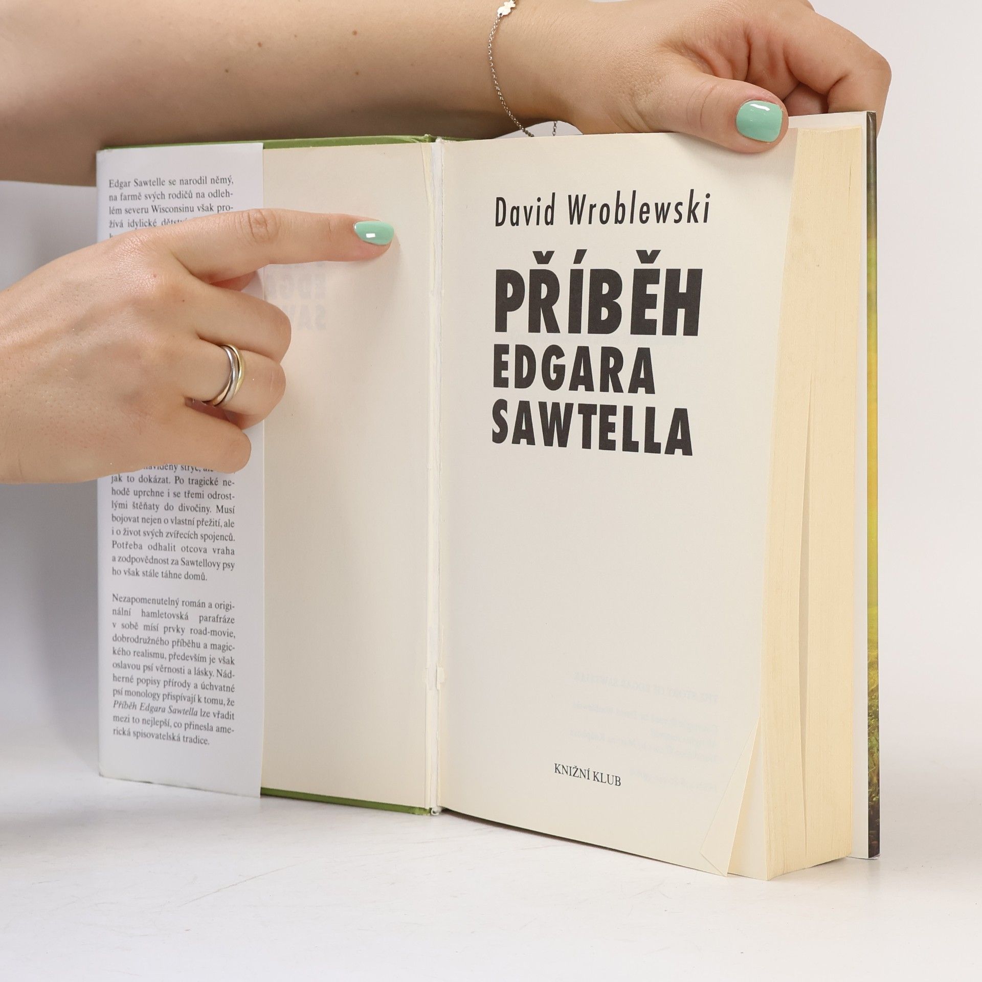 David Wroblewski Příběh Edgara Sawtella