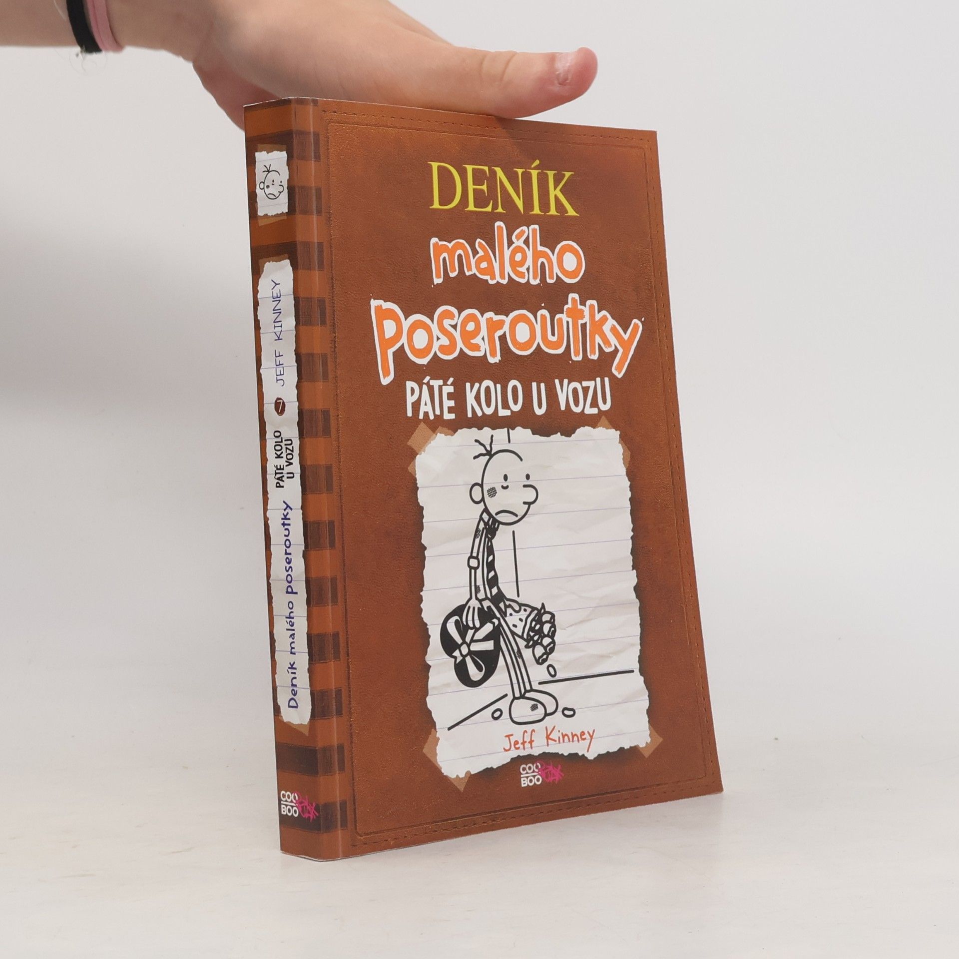 Jeff Kinney Deník malého poseroutky 7. Páté kolo u vozu