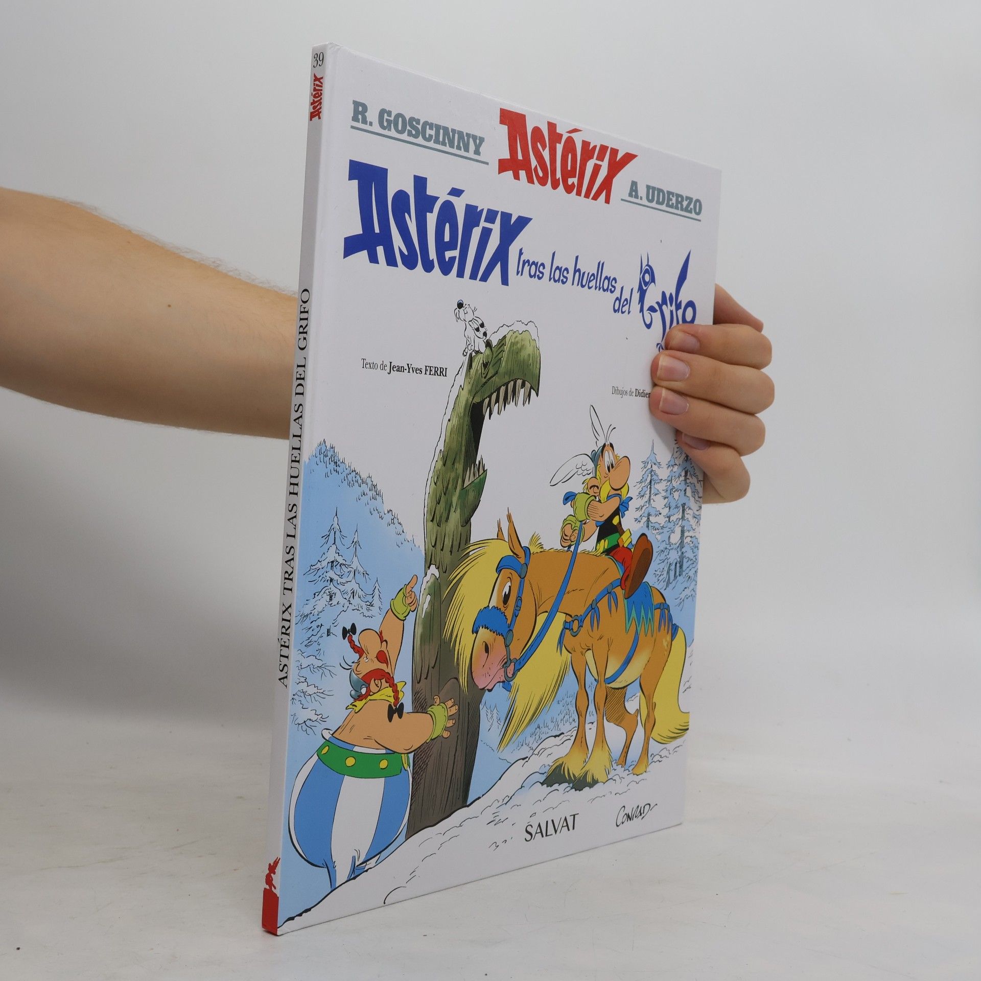 Astérix tras las huellas del grifo