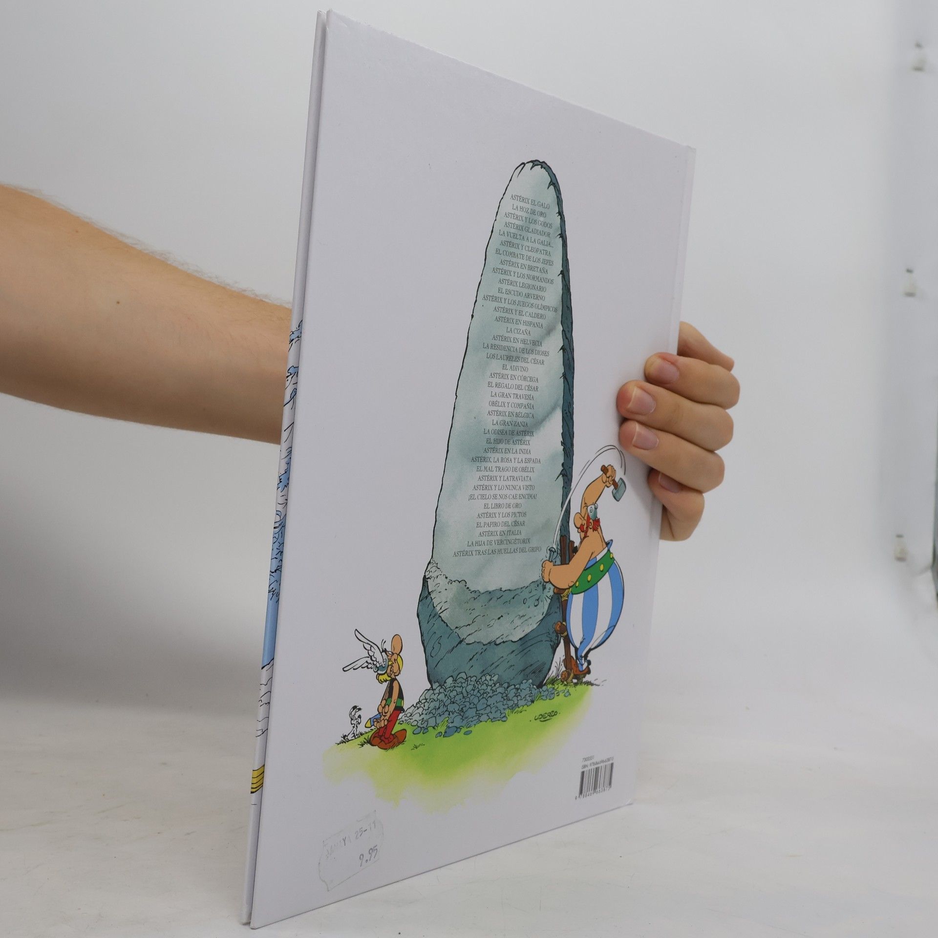 René Goscinny Astérix tras las huellas del grifo