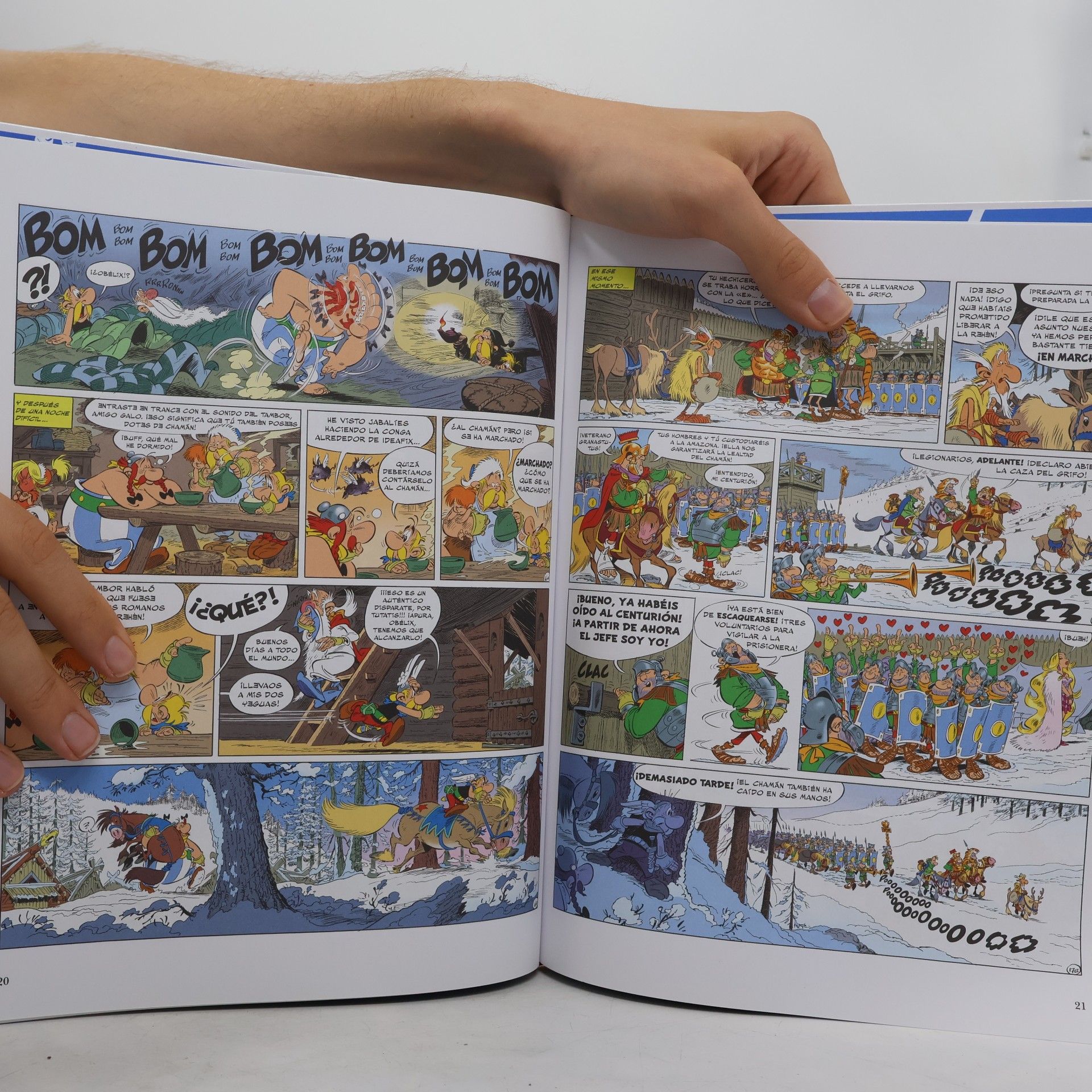 René Goscinny Astérix tras las huellas del grifo