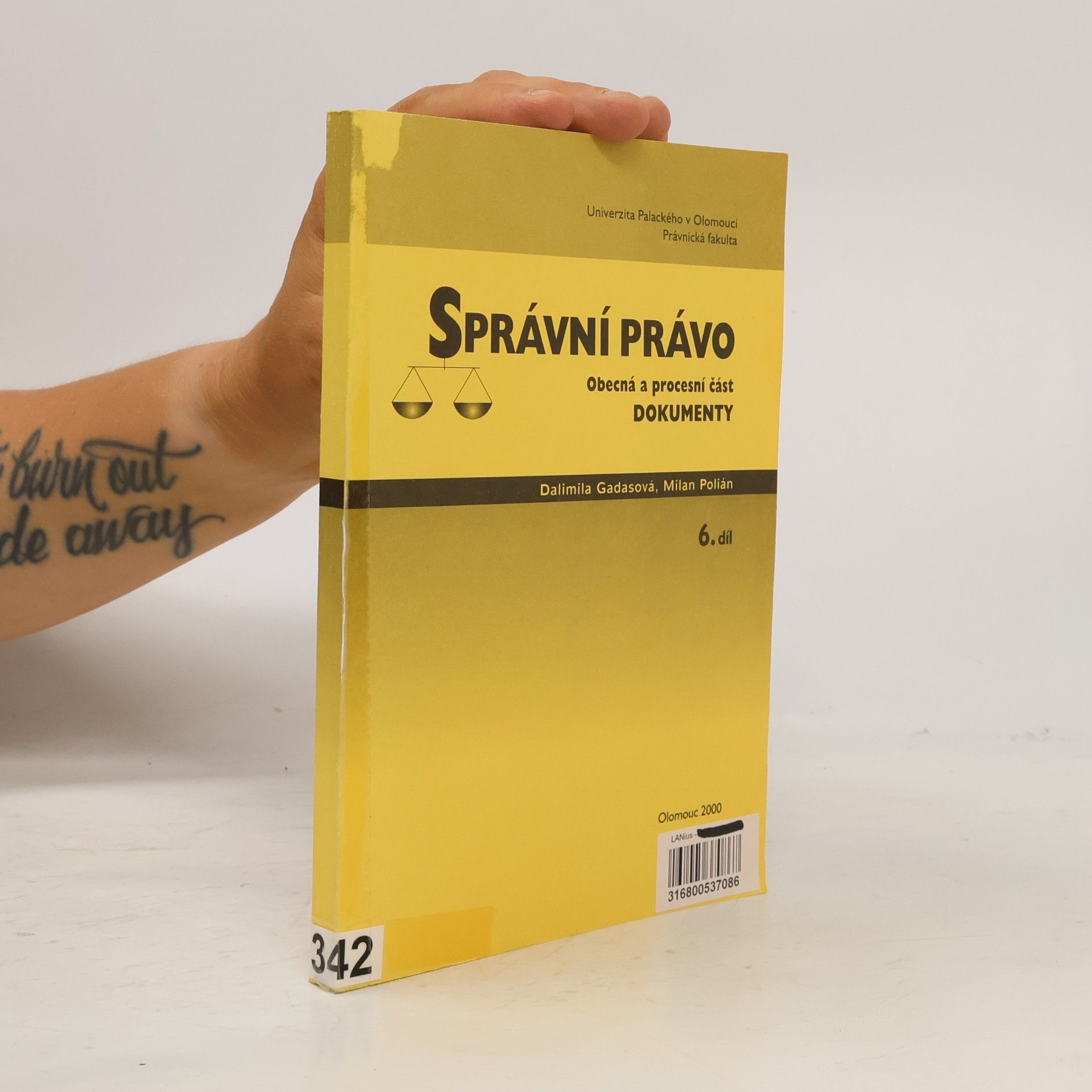 Dalimila Gadasová Správní právo 6. díl