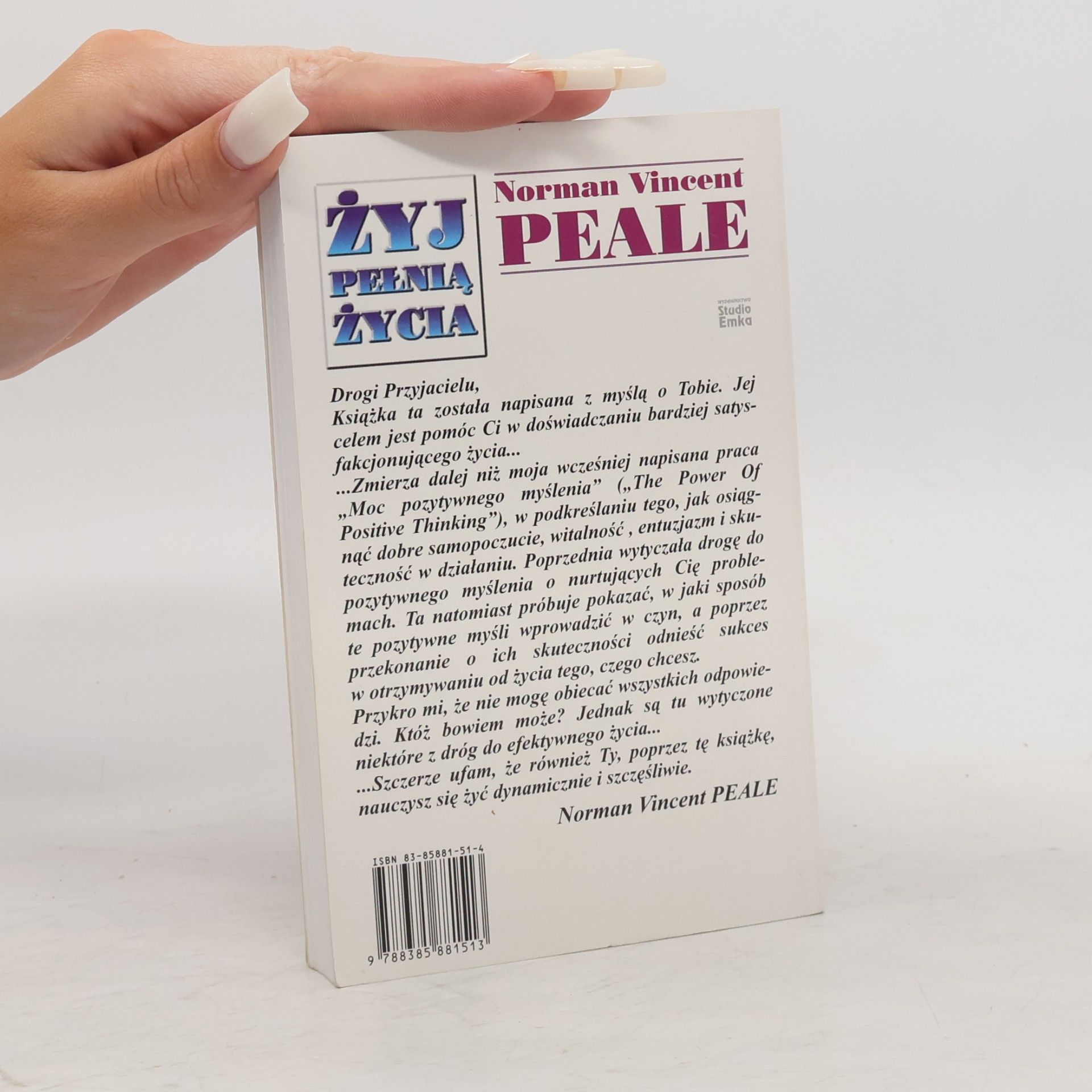 Norman Vincent Peale Żyj pełnią życia